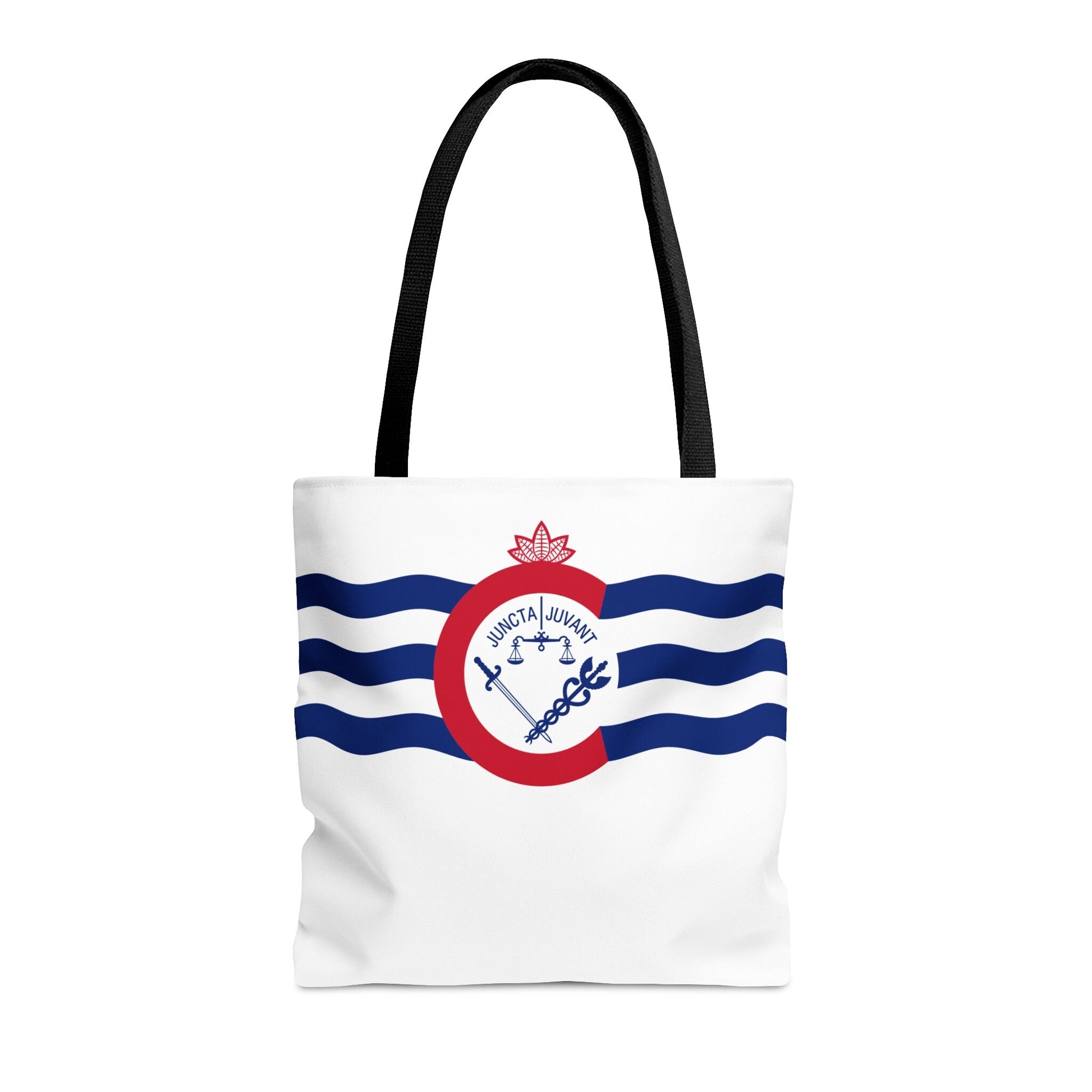 Cincinnati Flag Tote Bag, Makes a great teacher gift, school tote, travel vacation tote, tailgate bag, hometown pride gift