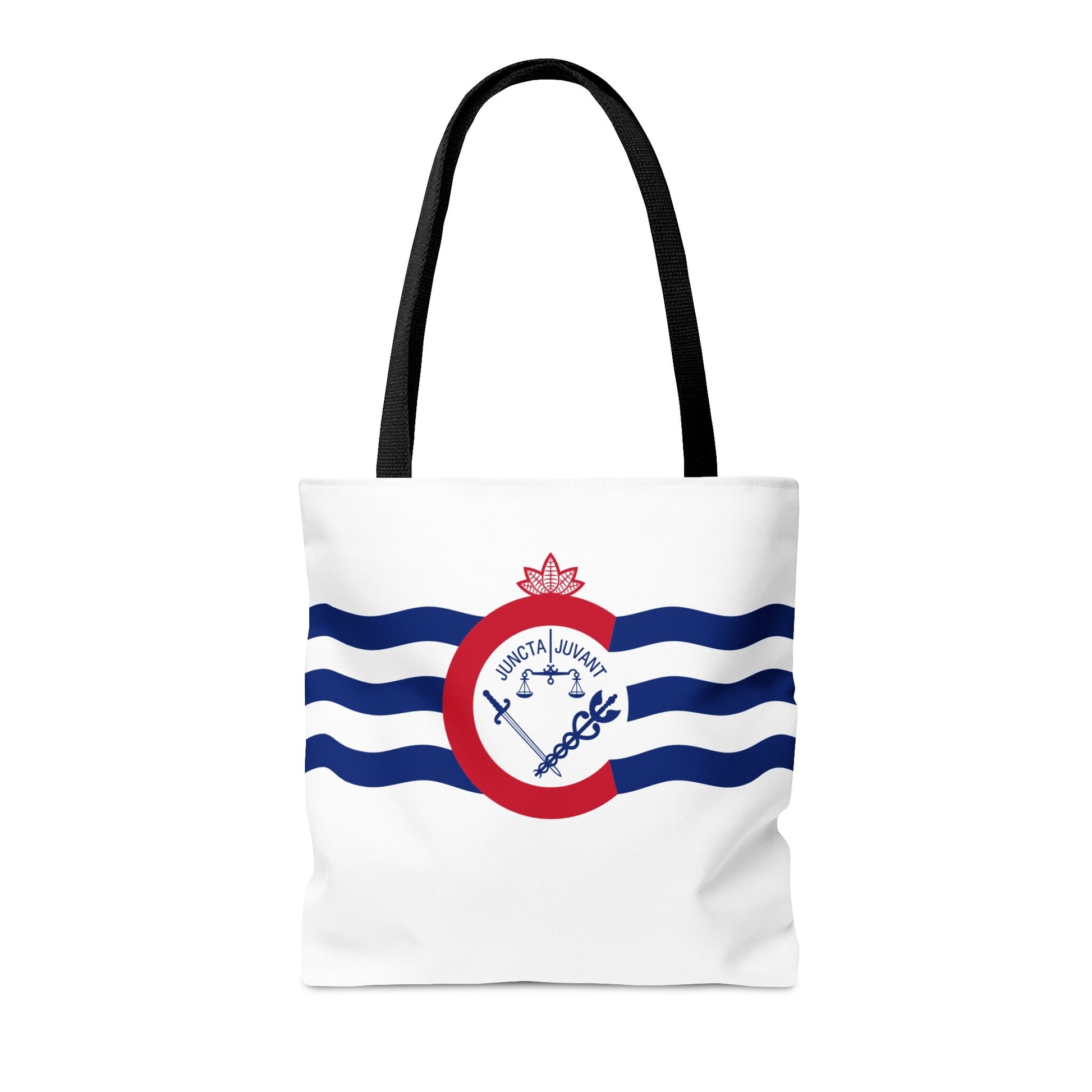 Cincinnati Flag Tote Bag, Makes a great teacher gift, school tote, travel vacation tote, tailgate bag, hometown pride gift