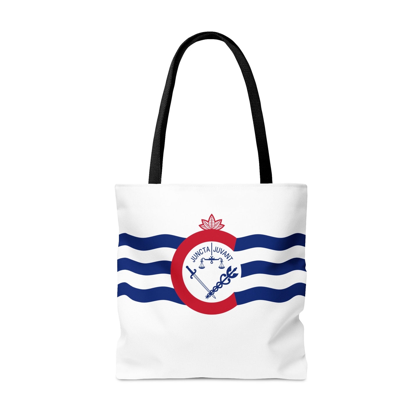 Cincinnati Flag Tote Bag, Makes a great teacher gift, school tote, travel vacation tote, tailgate bag, hometown pride gift