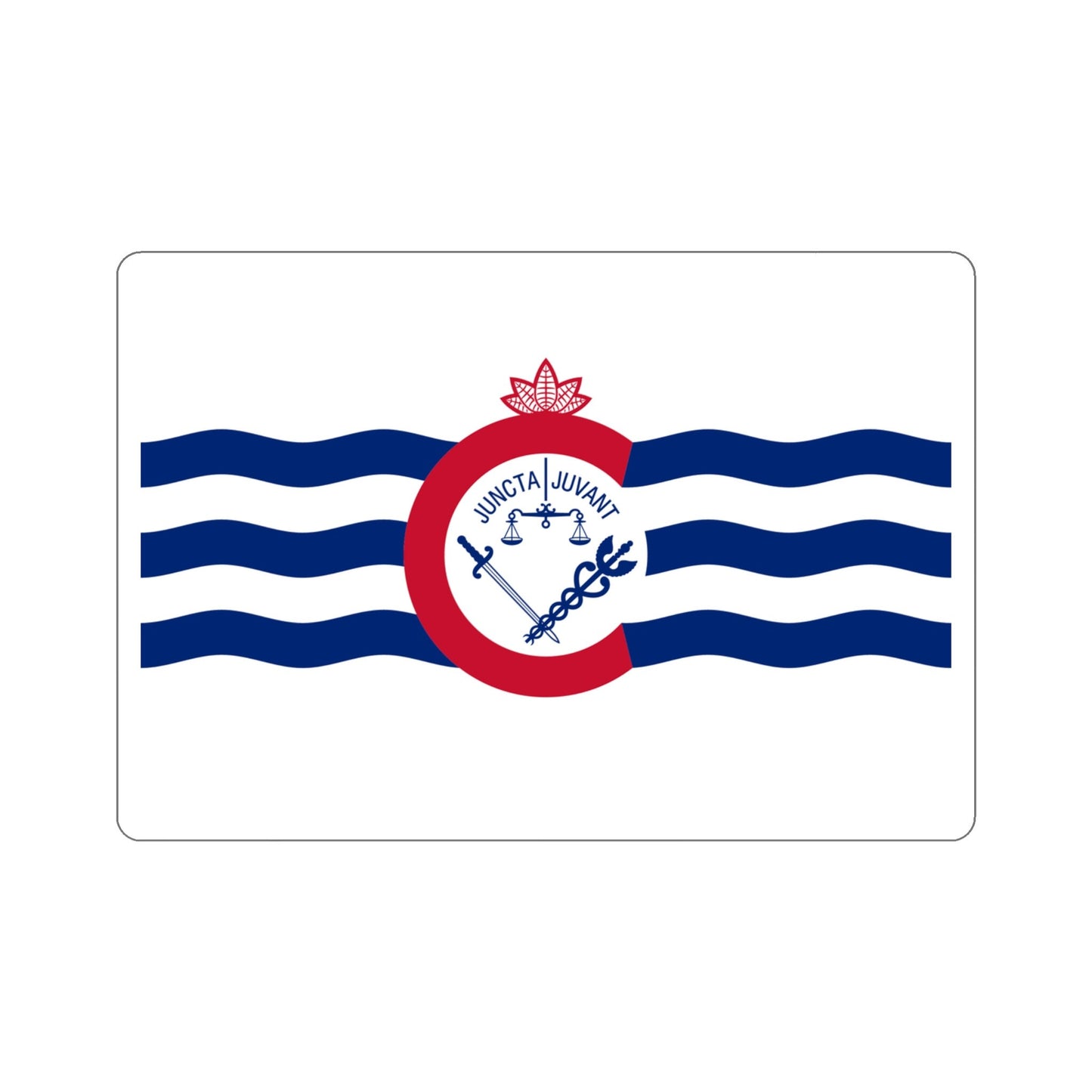 Cincinnati Flag Stickers, Great way to show your state pride