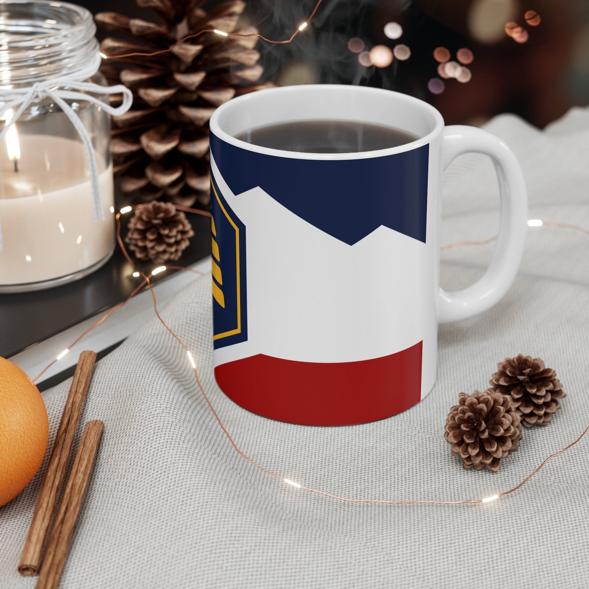 Utah Flag Ceramic Mug 11oz