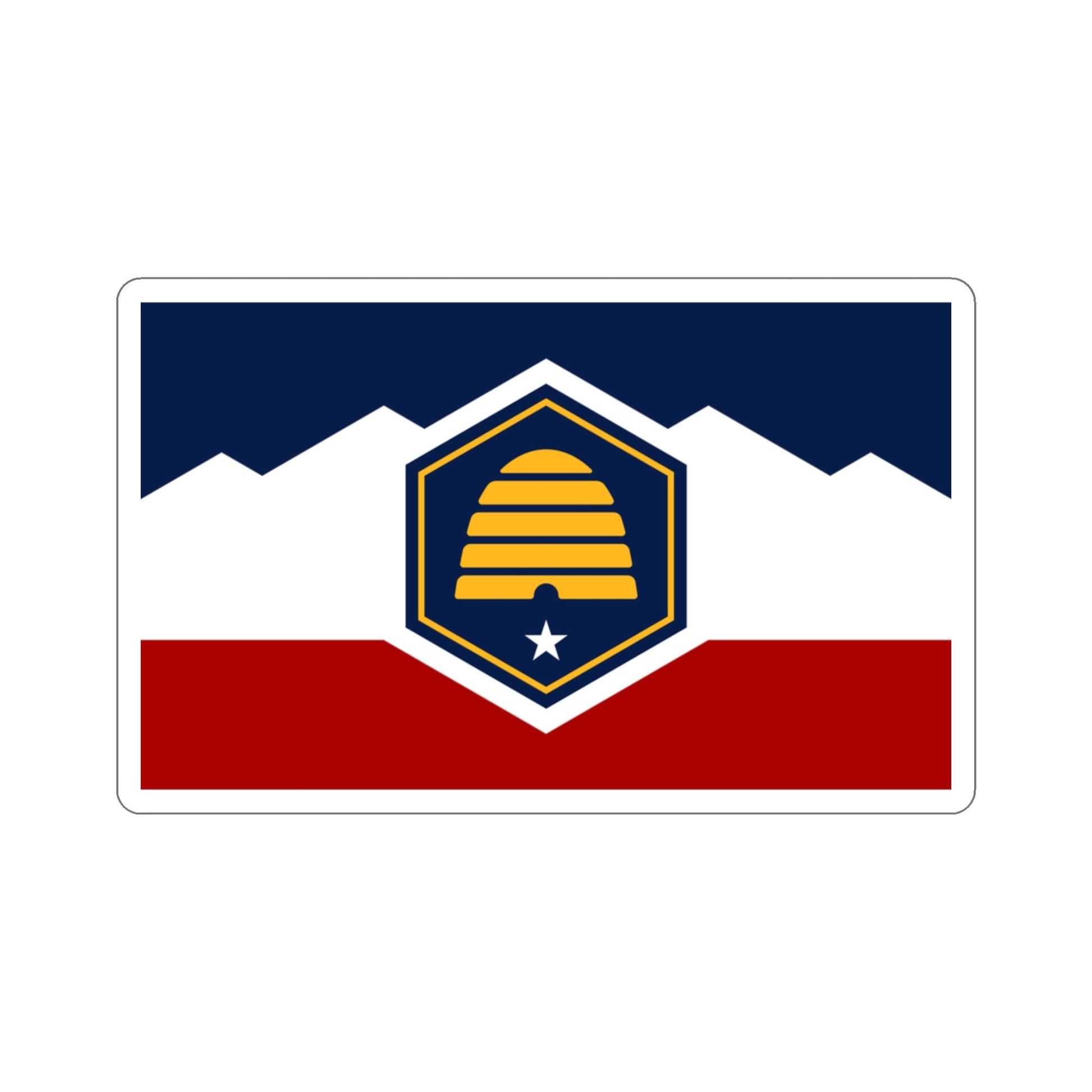 Utah Flag Stickers