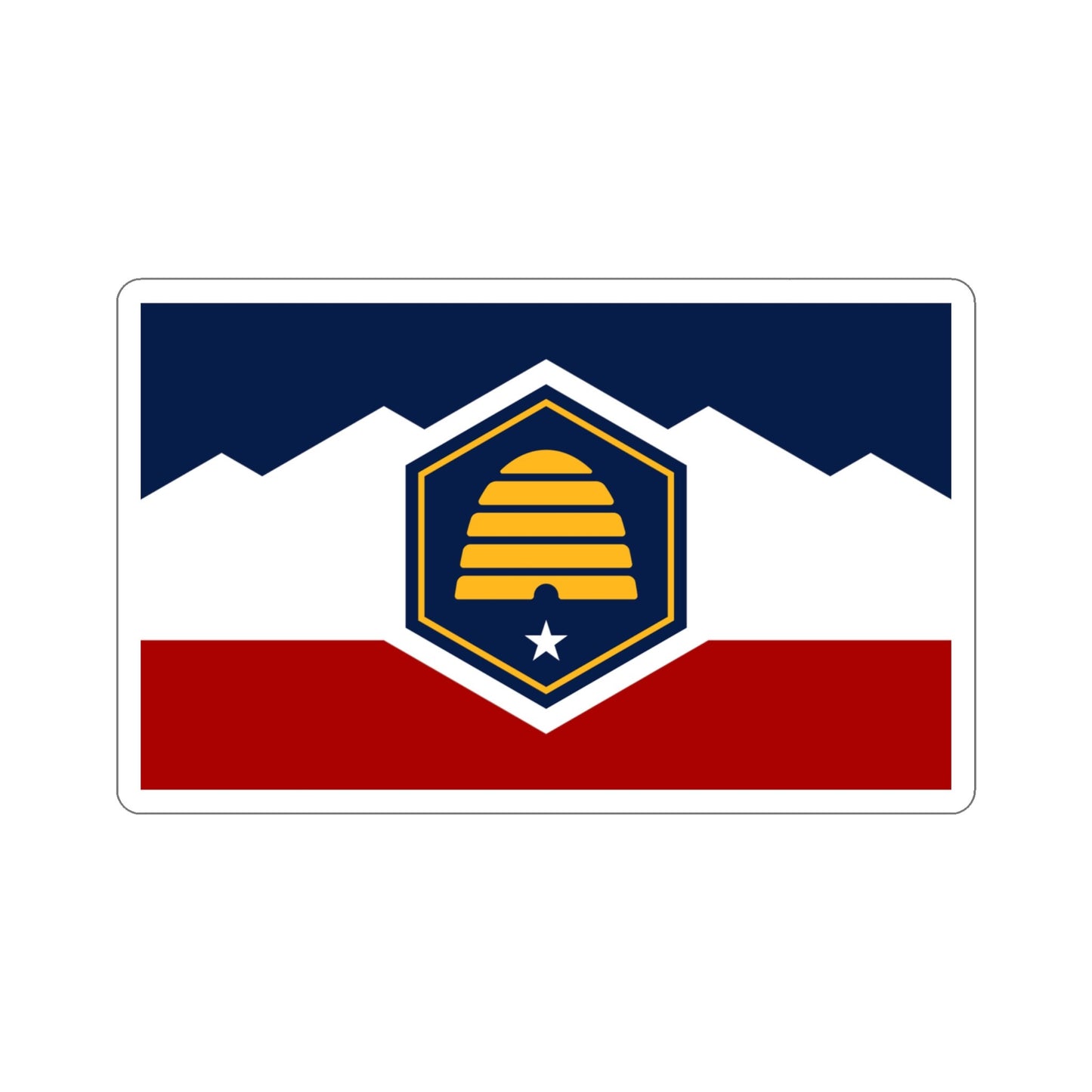 Utah Flag Stickers