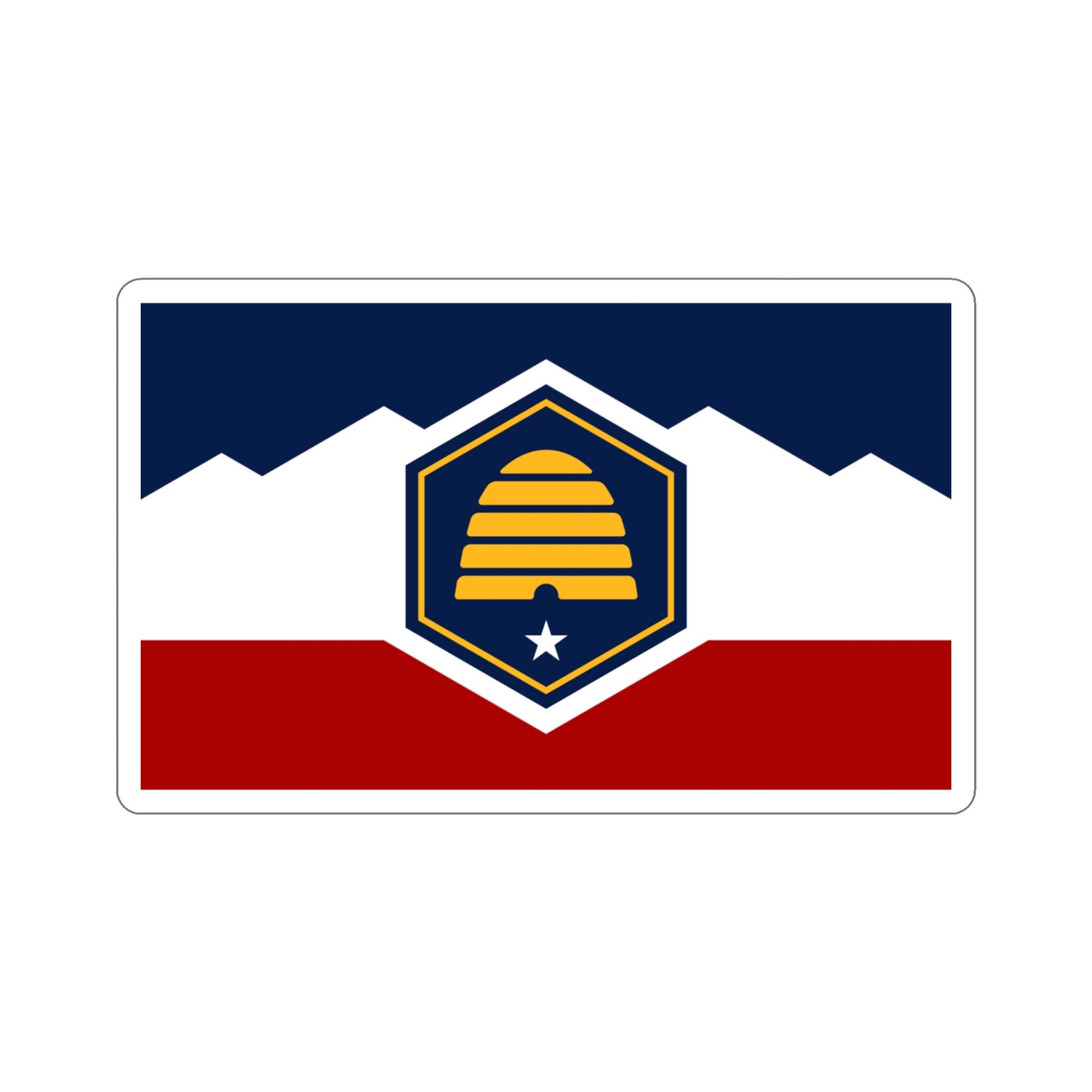 Utah Flag Stickers