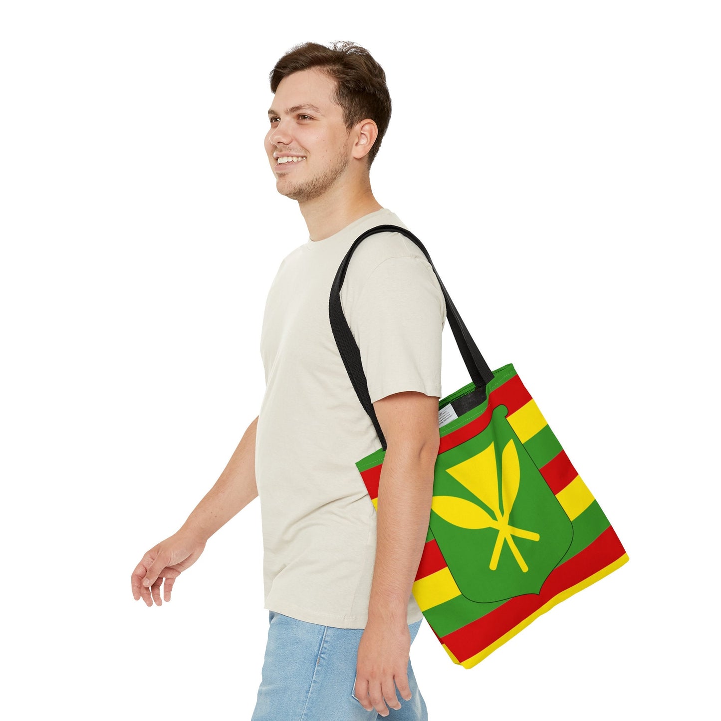 Kanaka Maoli Hawaiian Flag Tote Bag