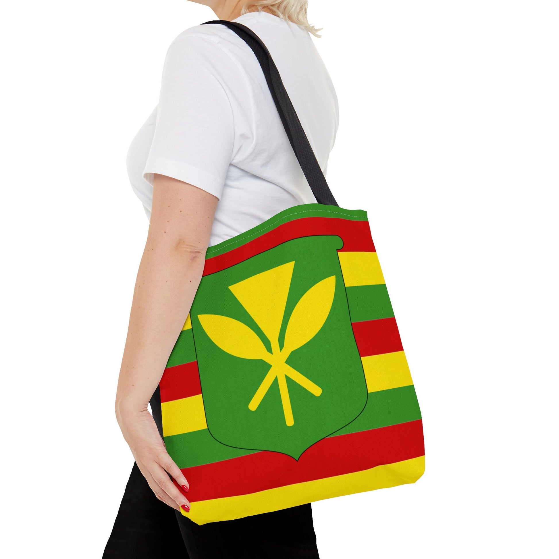 Kanaka Maoli Hawaiian Flag Tote Bag