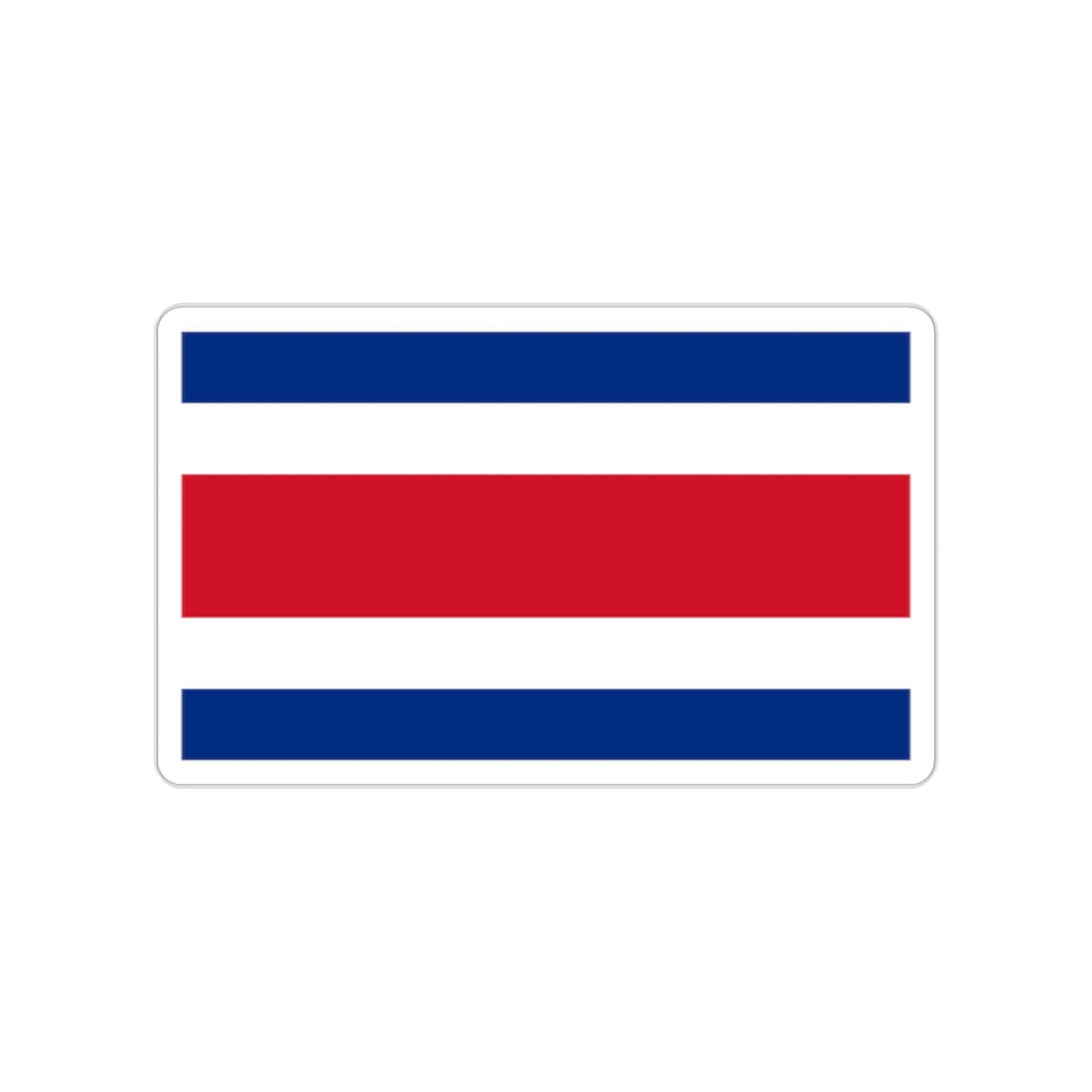 Costa Rica Flag Stickers