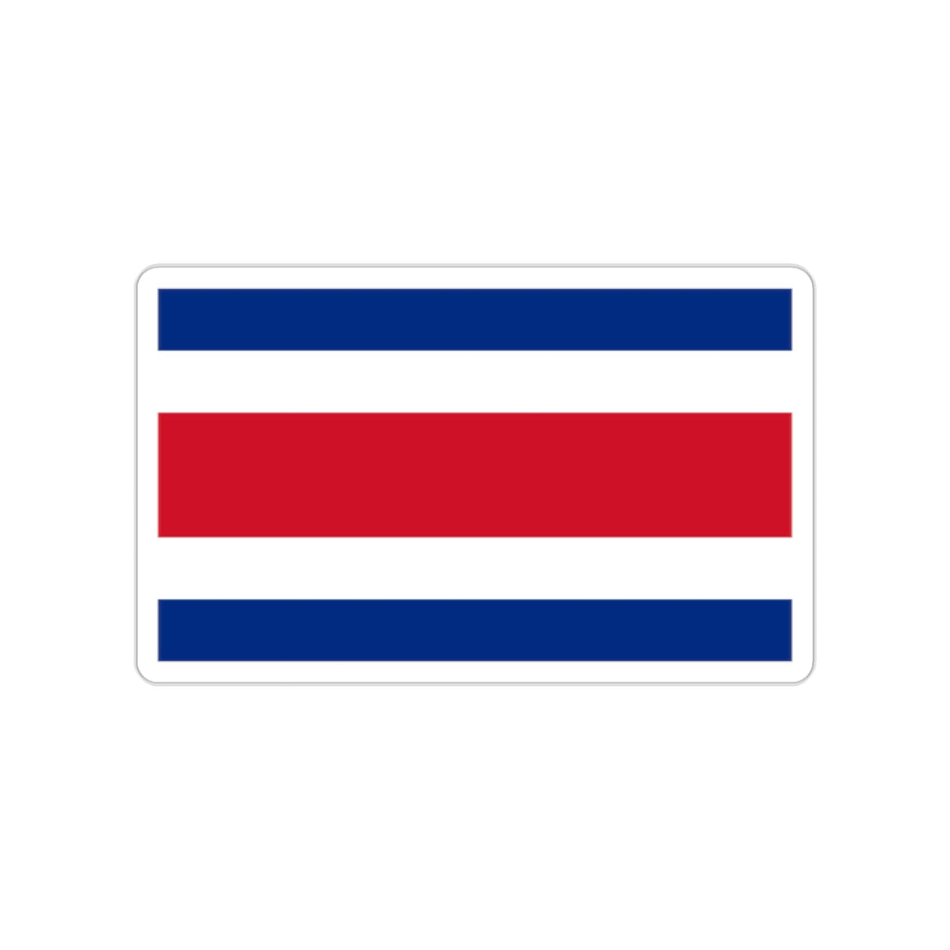 Costa Rica Flag Stickers