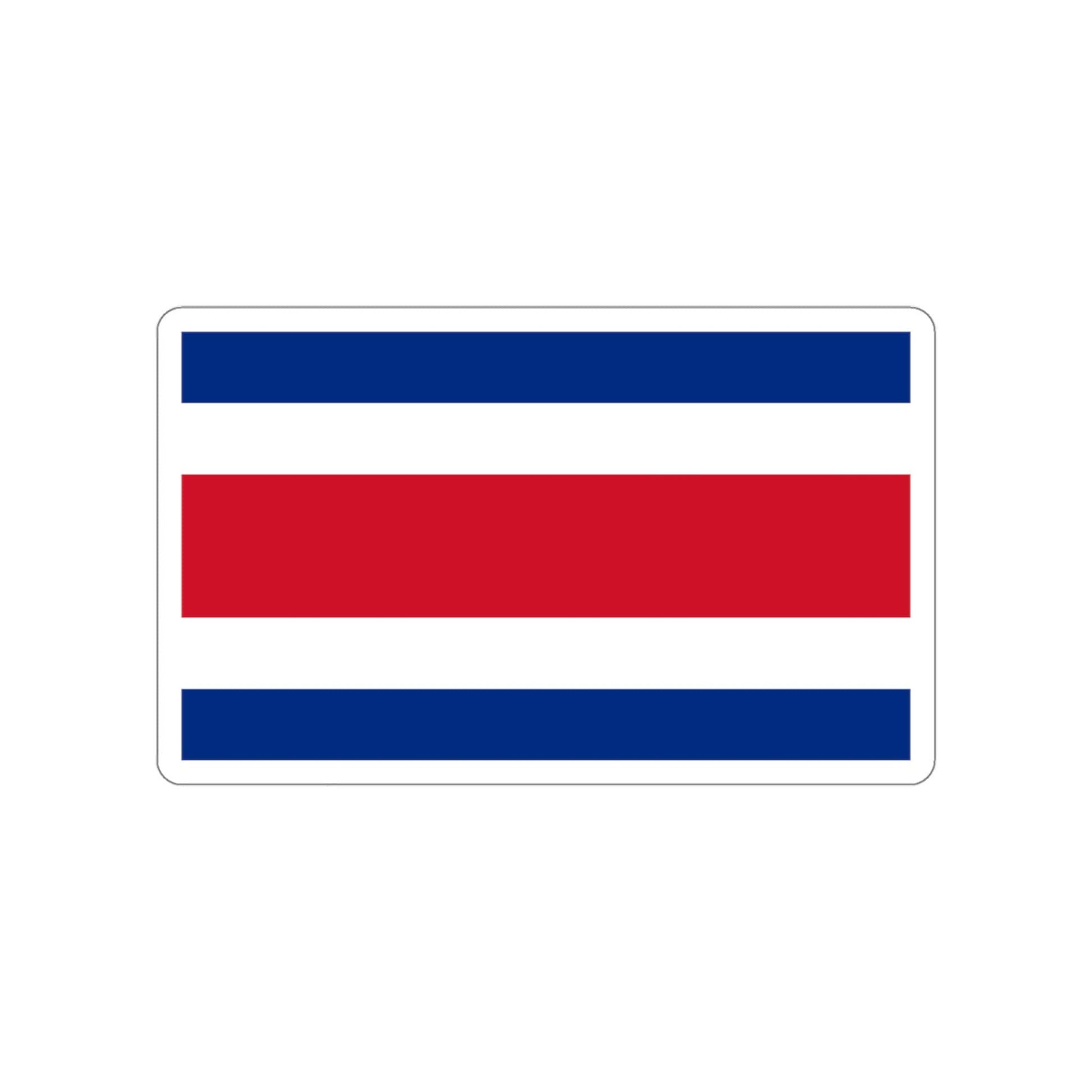 Costa Rica Flag Stickers