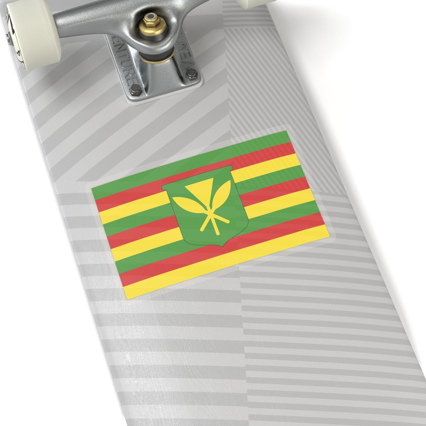 Kanaka Maoli Flag Stickers