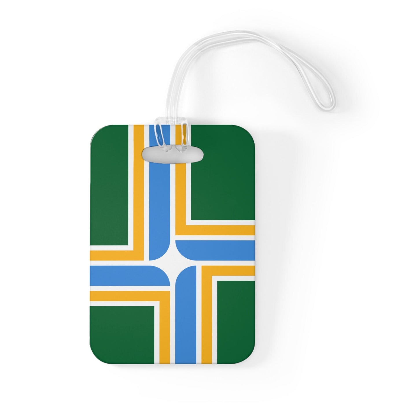 Portland Oregon Flag Luggage Bag Tag