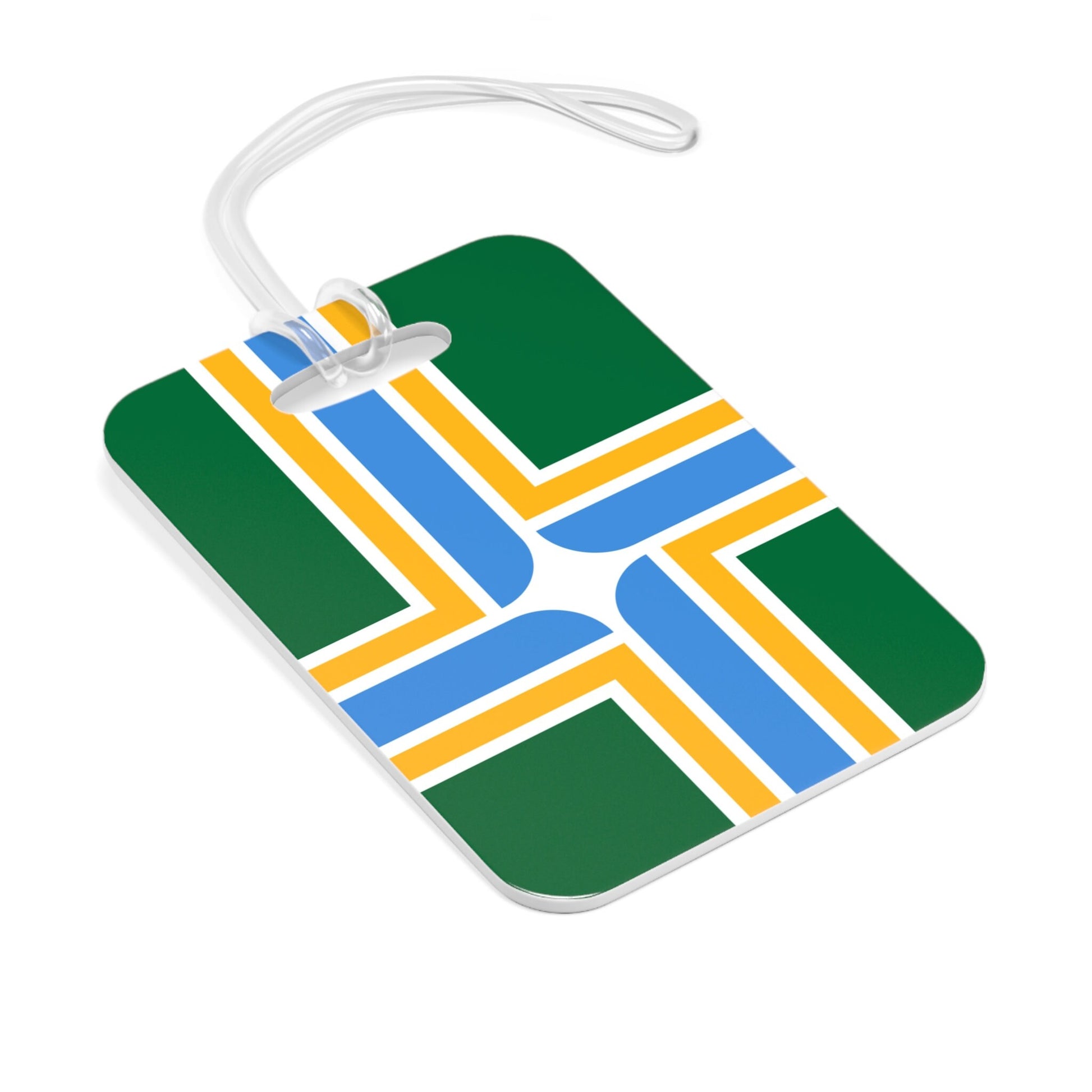 Portland Oregon Flag Luggage Bag Tag