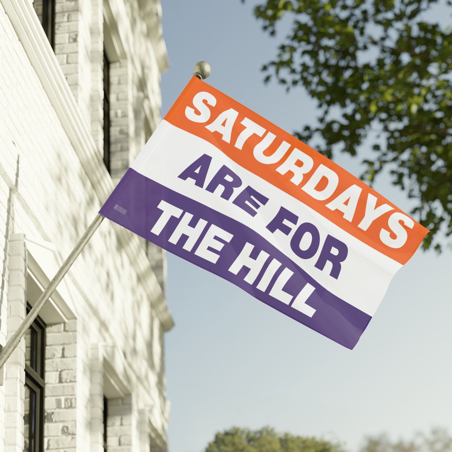 Gameday College Flag Saturday Are For The Hill