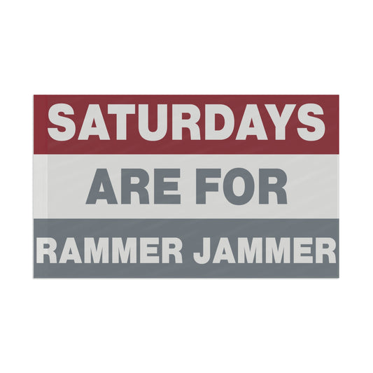 Gameday College Flag Saturday Are For Rammer Jammer Flag