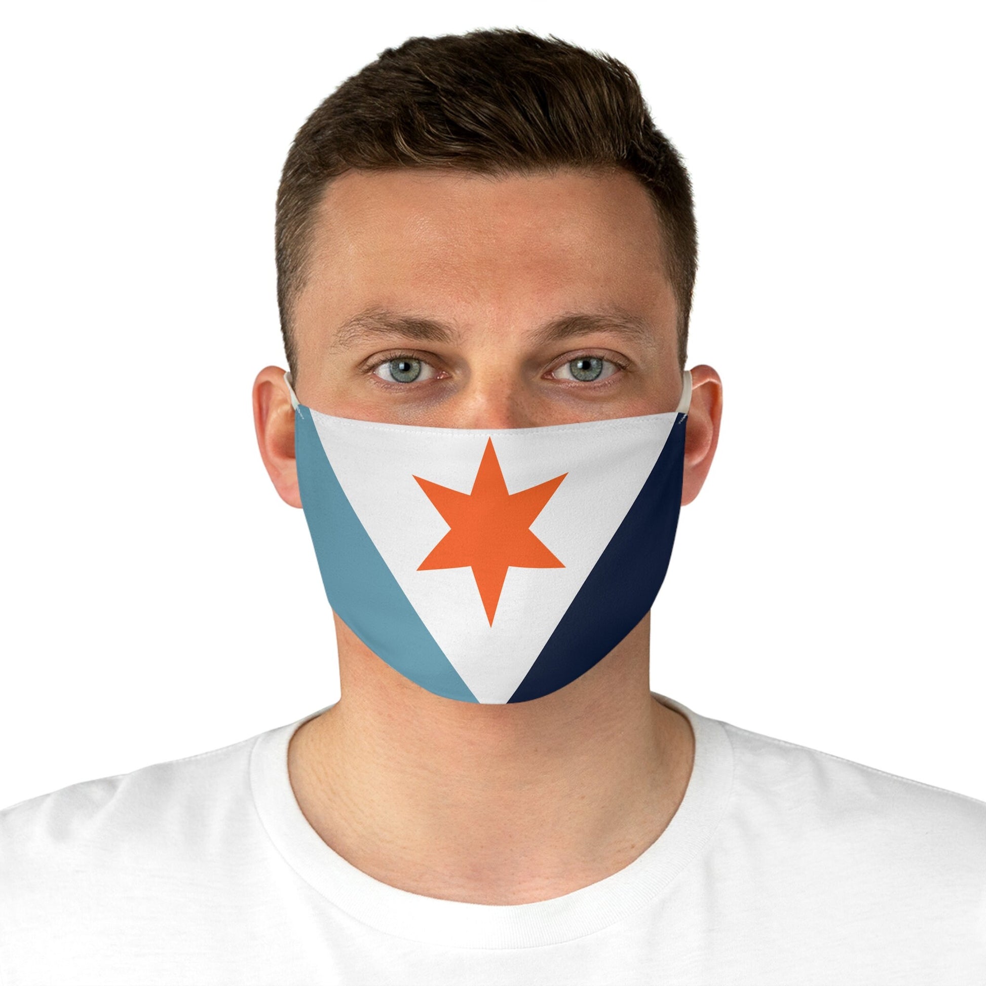 Syracuse Flag Fabric Face Mask