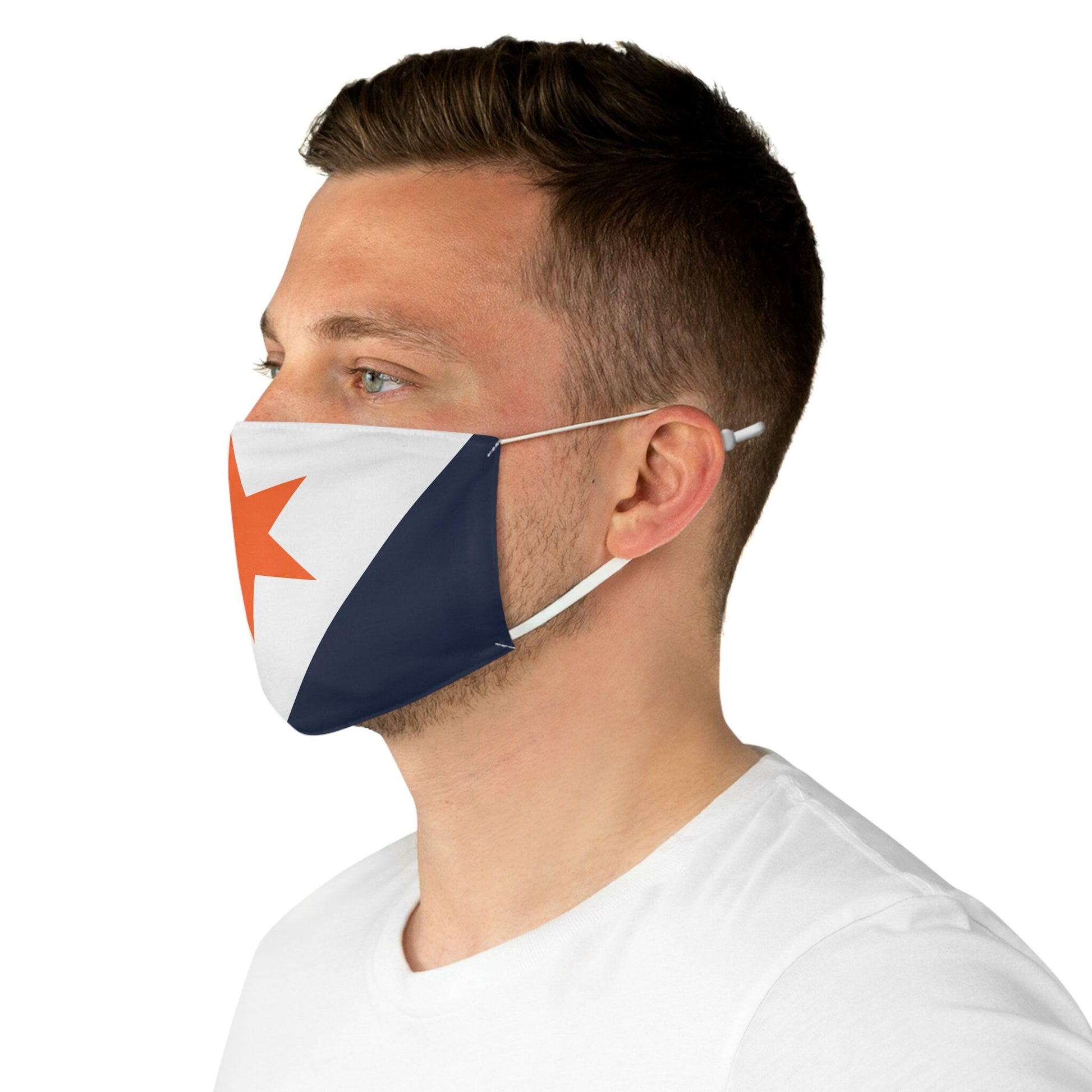 Syracuse Flag Fabric Face Mask