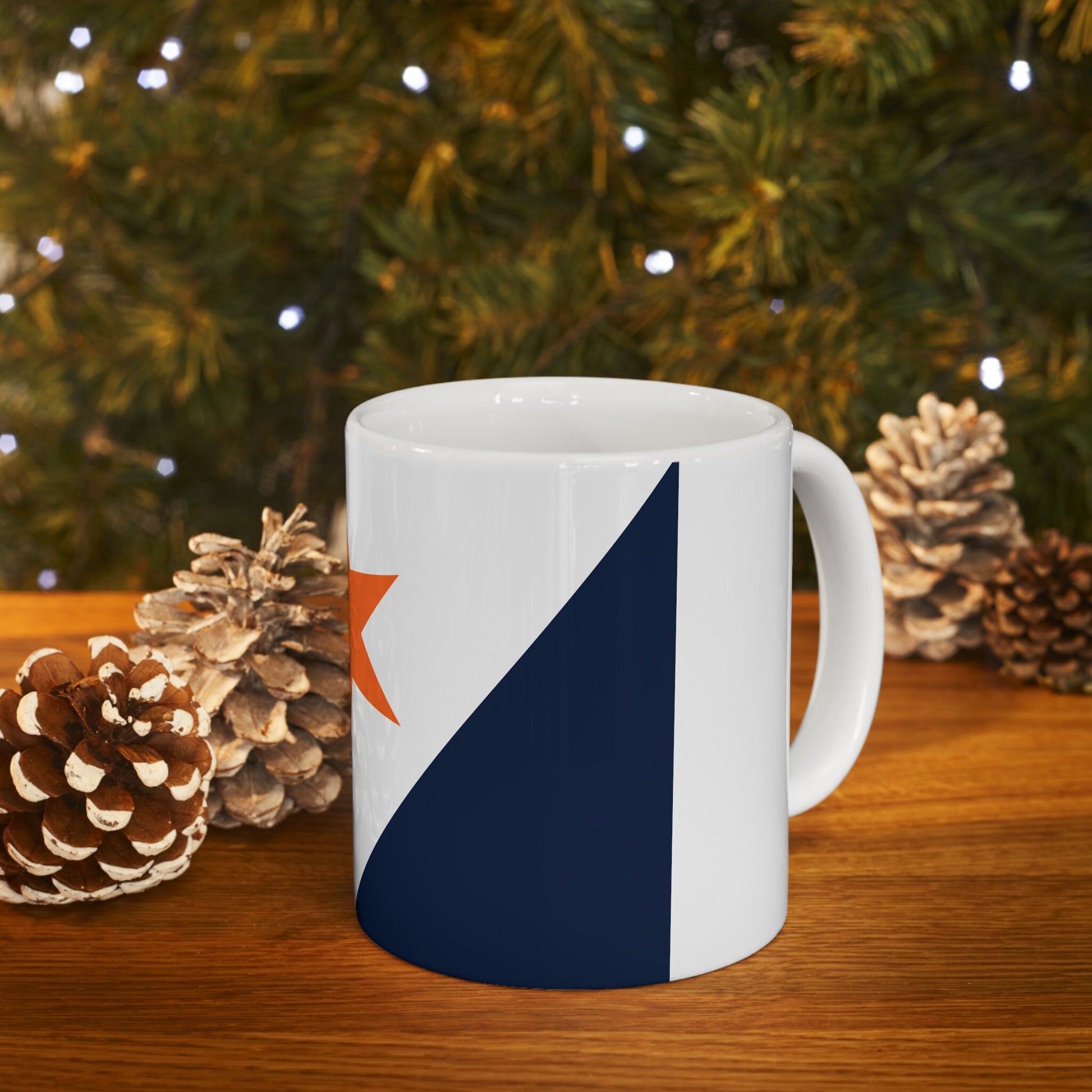 Syracuse Flag Ceramic Coffee Mug 11oz