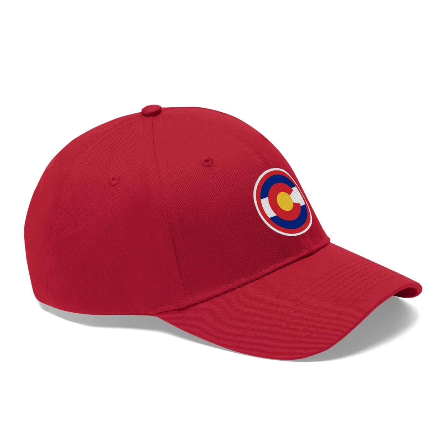 Colorado state flag Unisex Twill Hat