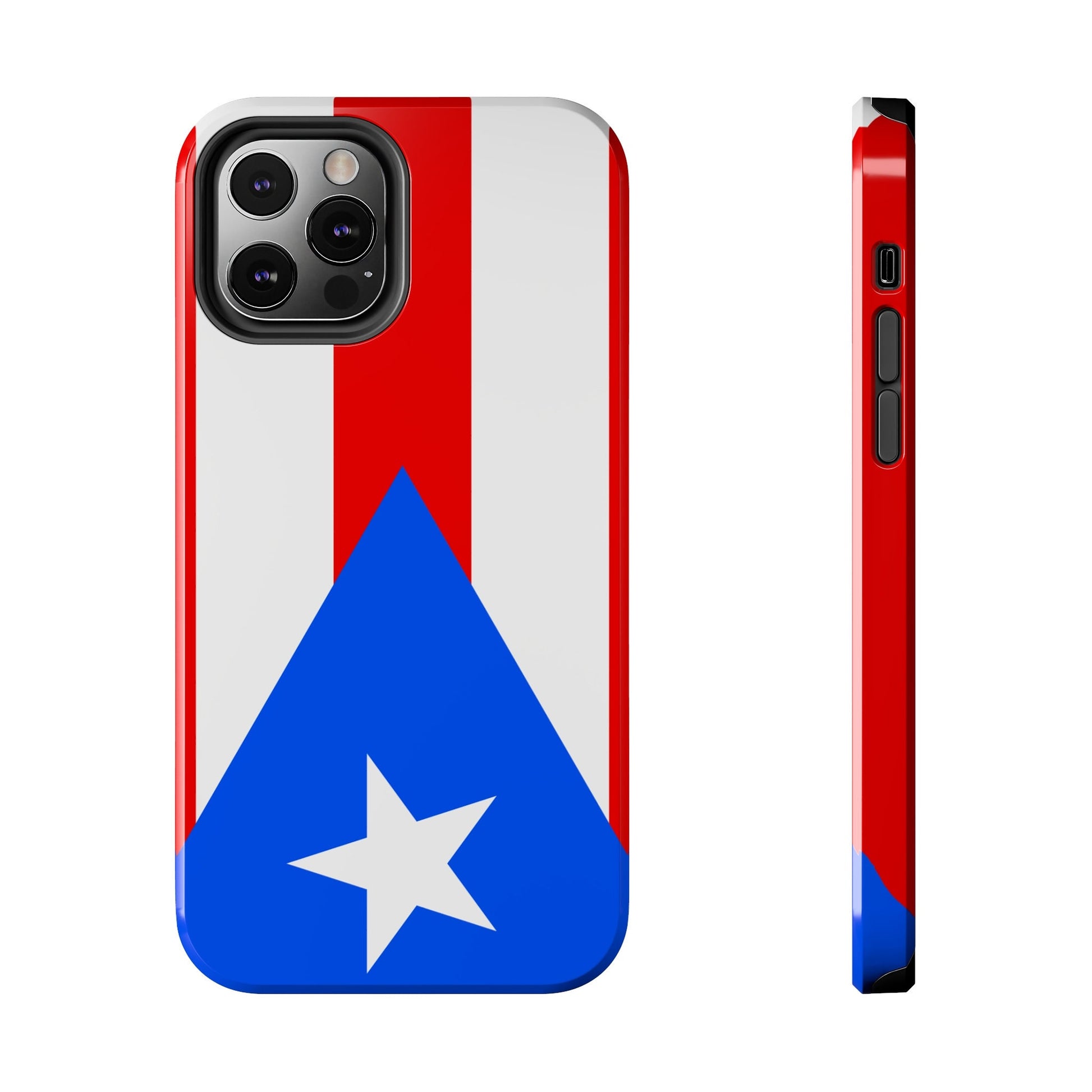 Puerto Rico Flag Tough Phone Cases