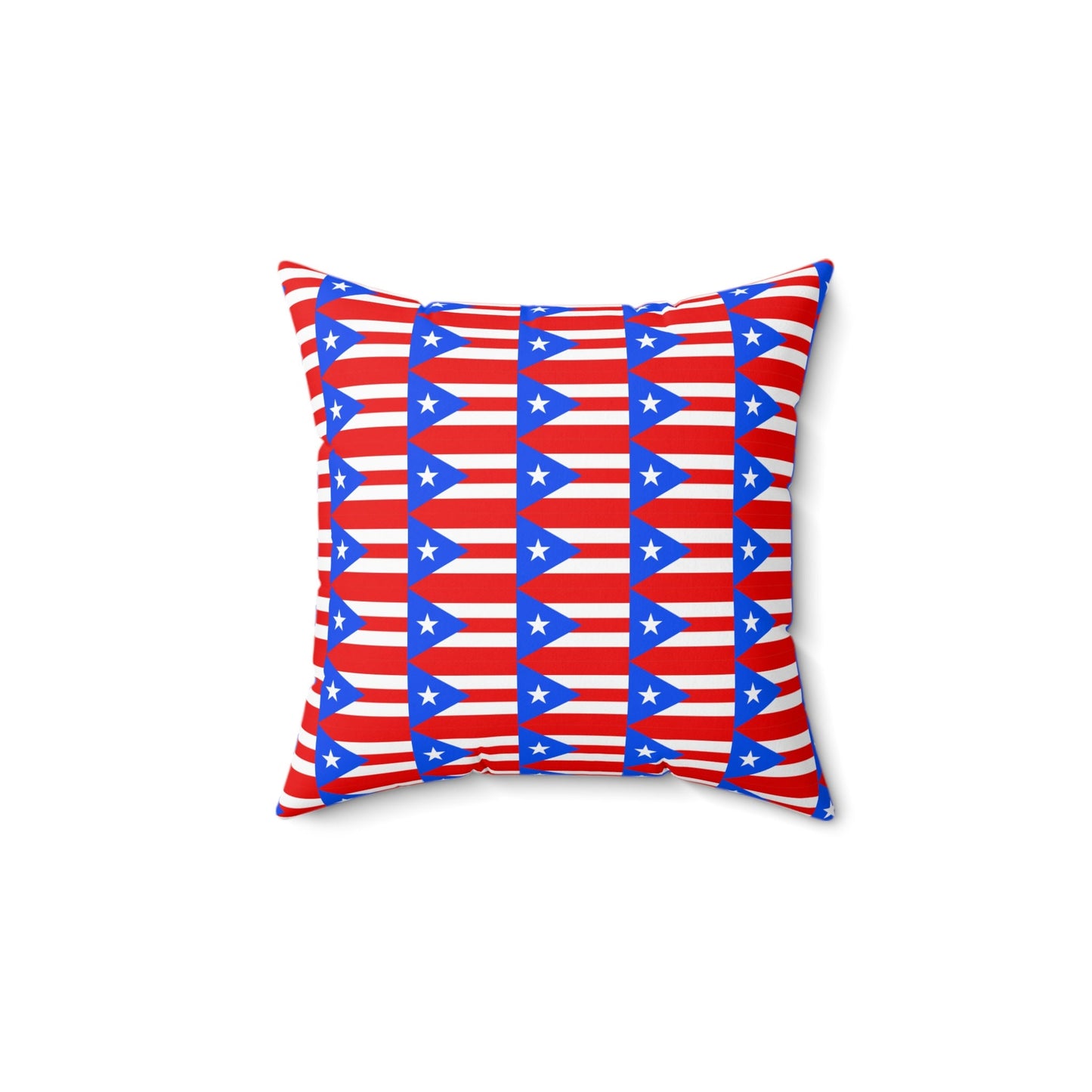 Puerto Rico Spun Polyester Square Pillow