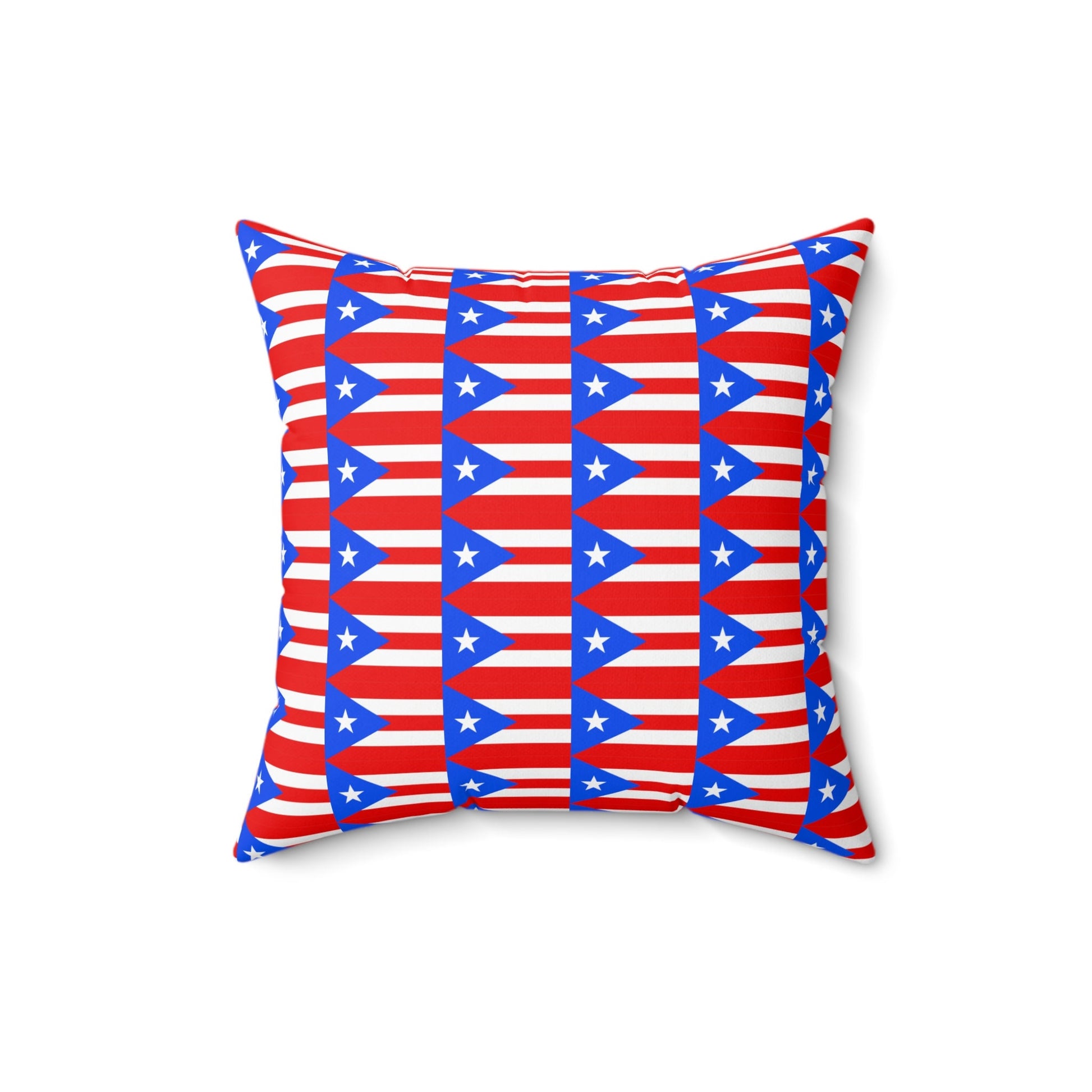 Puerto Rico Spun Polyester Square Pillow