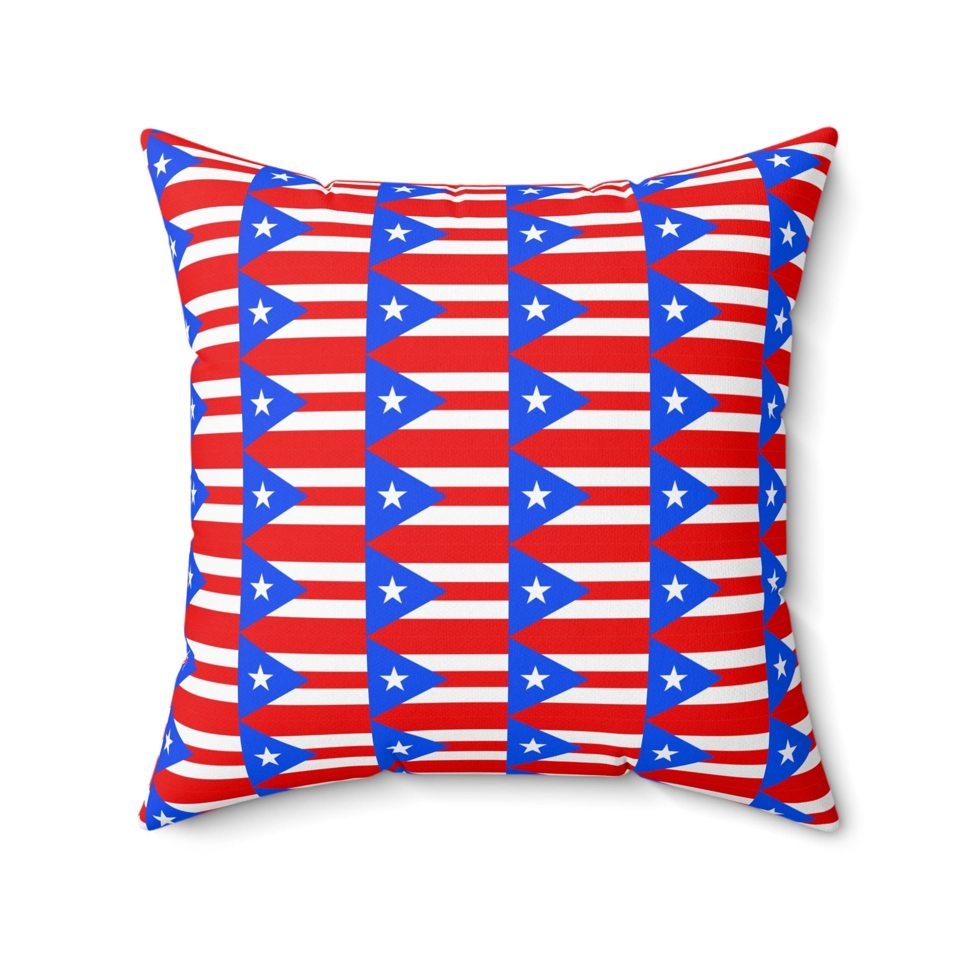 Puerto Rico Spun Polyester Square Pillow