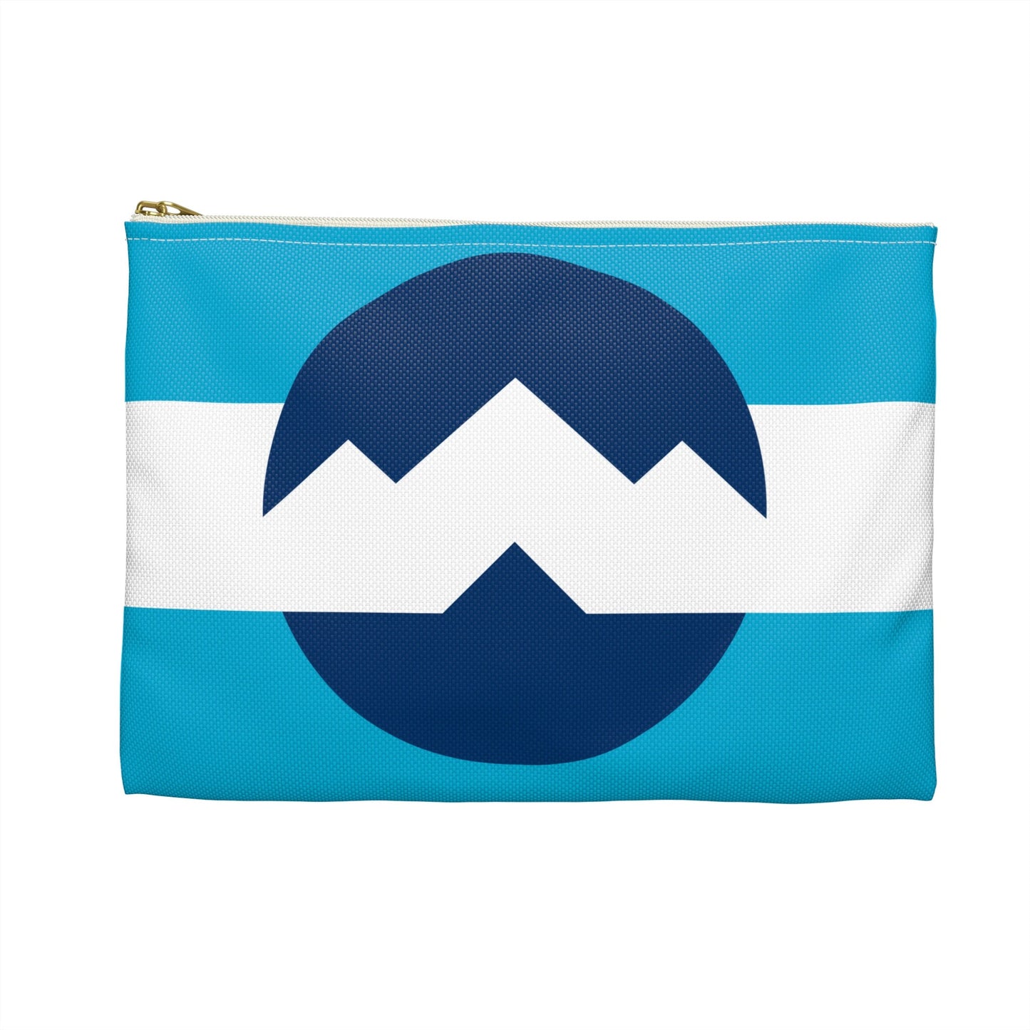 Ogden Utah Flag Accessory Pouch, Great for cosmetic travel bag or for the student or teacher gift