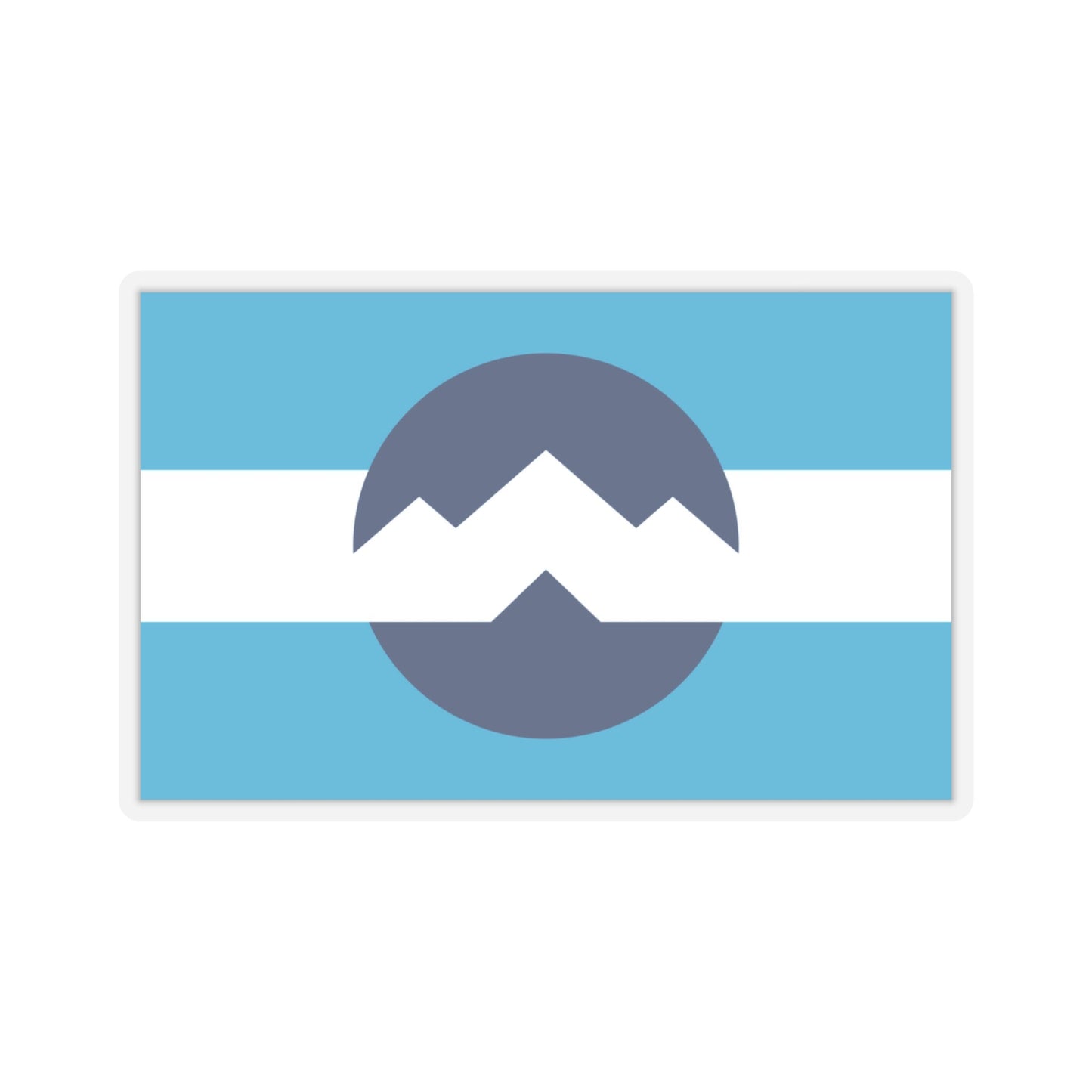 Ogden, Utah Flag Stickers, Great way to show your state pride