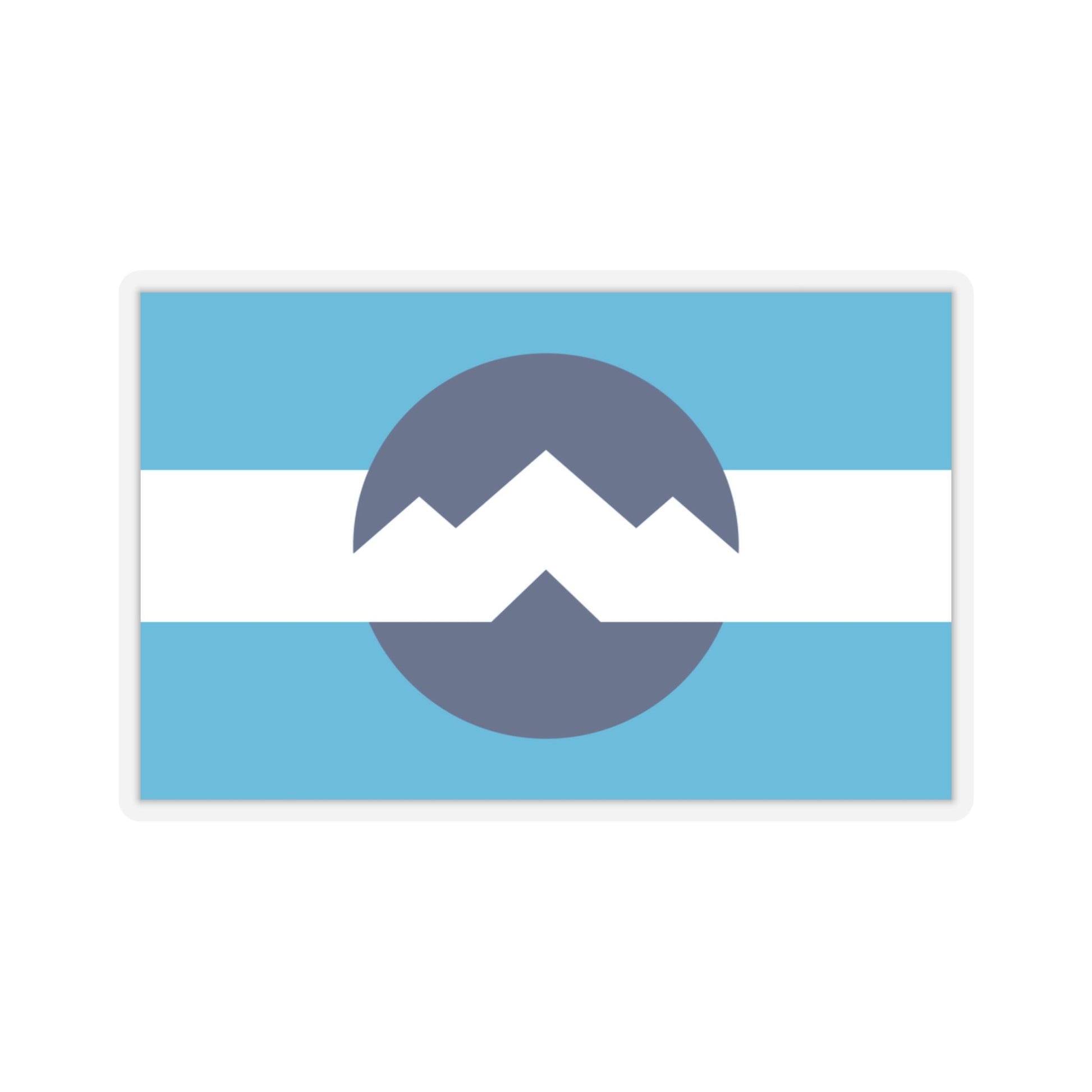 Ogden, Utah Flag Stickers, Great way to show your state pride