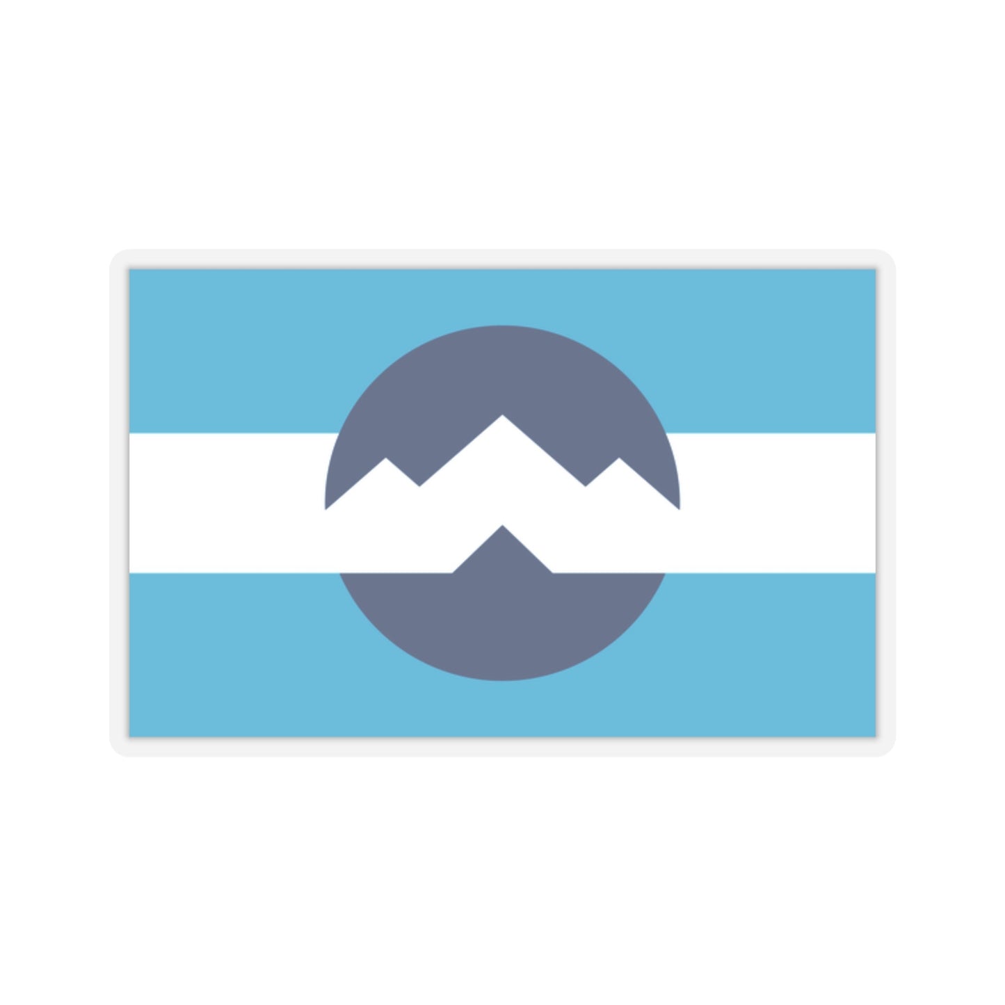 Ogden, Utah Flag Stickers, Great way to show your state pride