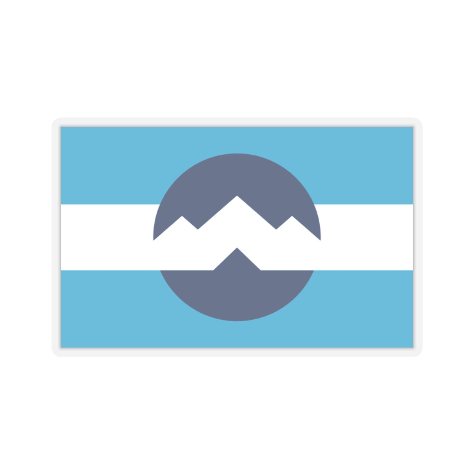 Ogden, Utah Flag Stickers, Great way to show your state pride