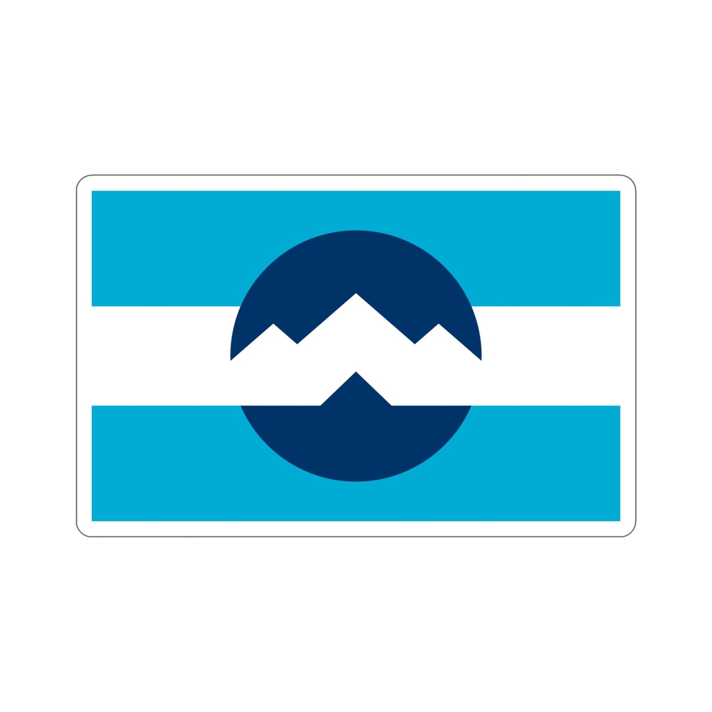 Ogden, Utah Flag Stickers, Great way to show your state pride