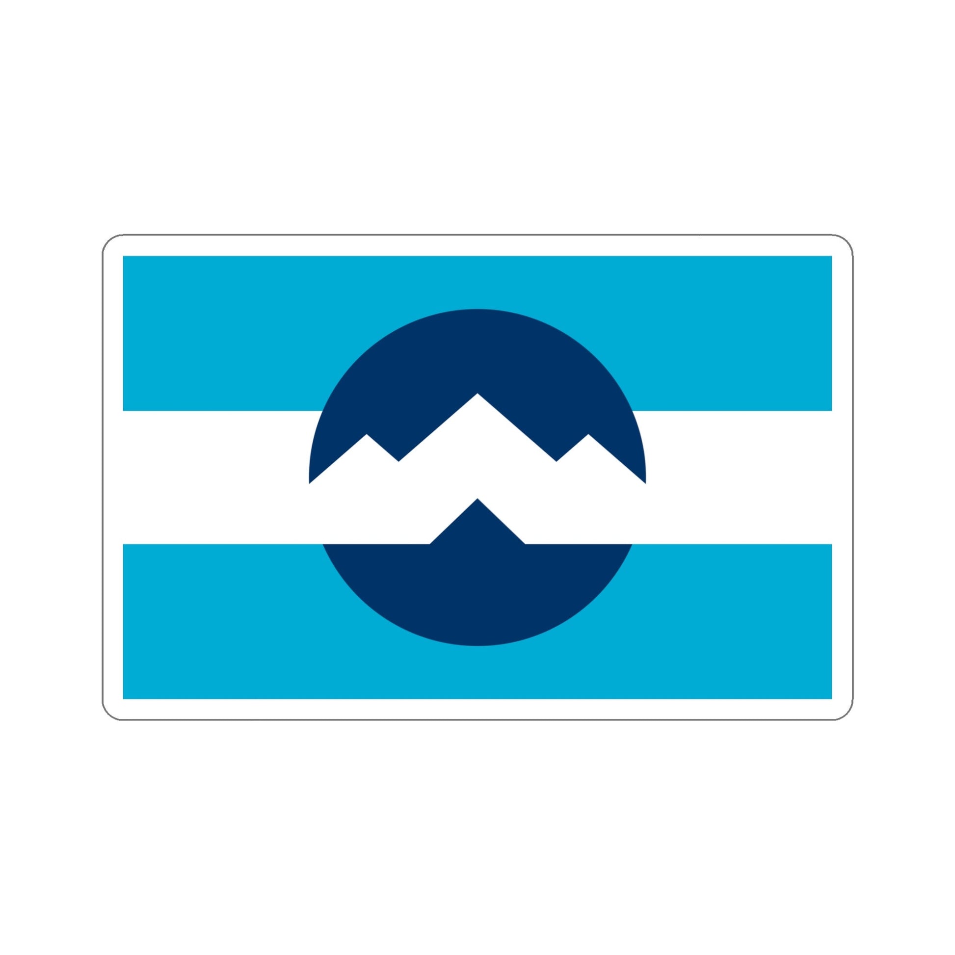 Ogden, Utah Flag Stickers, Great way to show your state pride