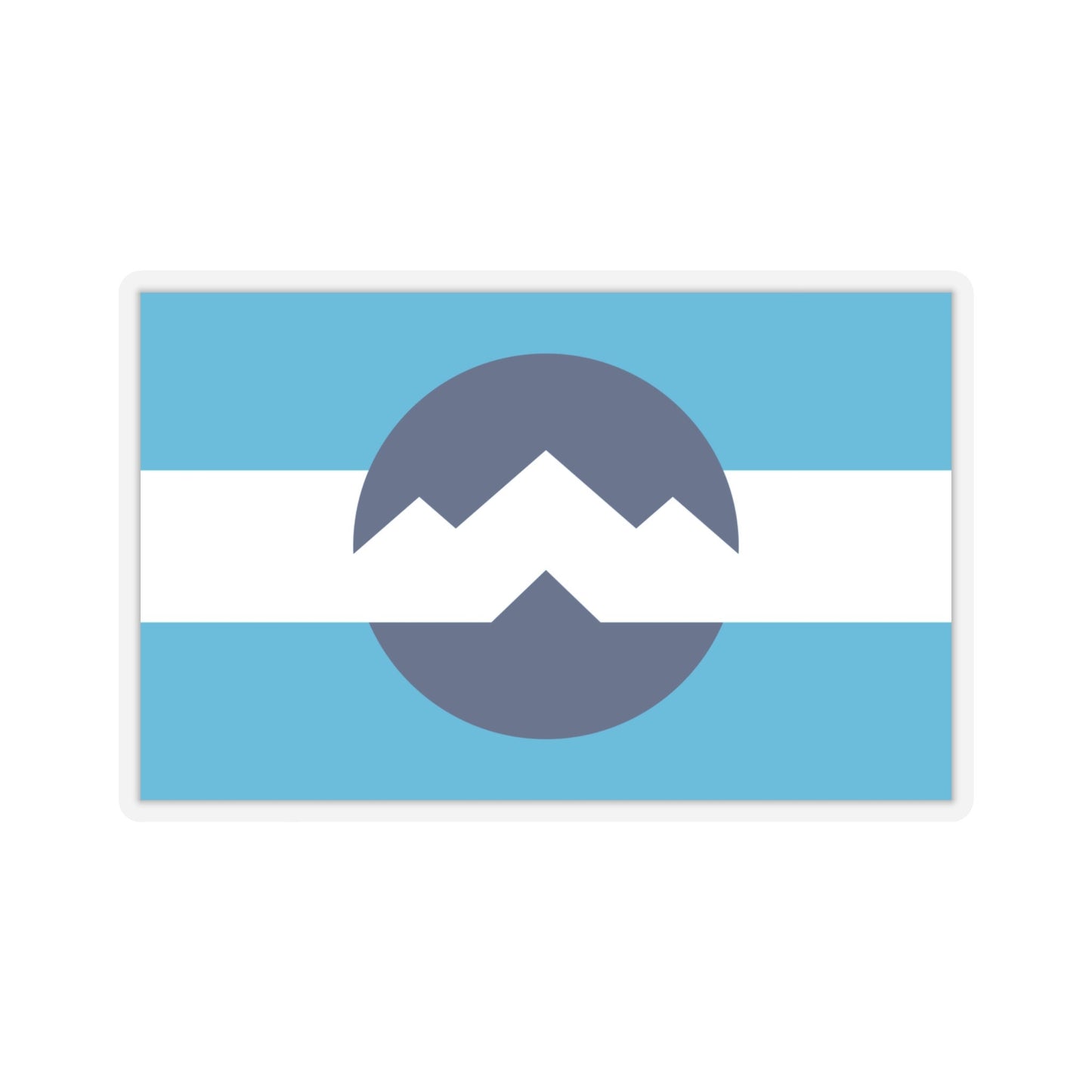 Ogden, Utah Flag Stickers, Great way to show your state pride