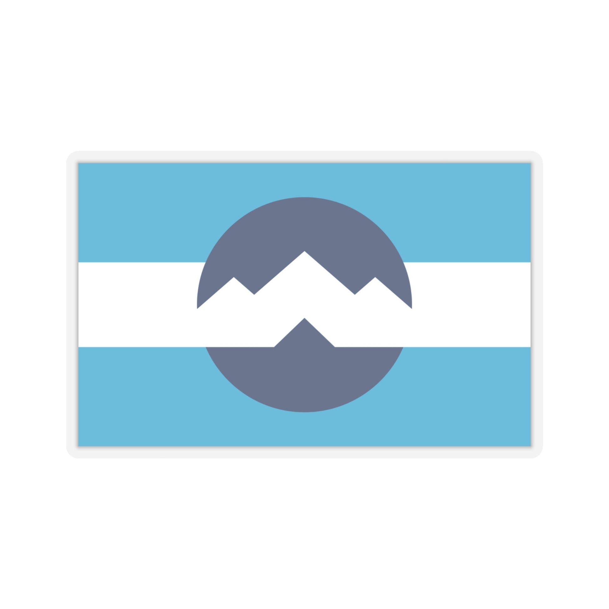 Ogden, Utah Flag Stickers, Great way to show your state pride