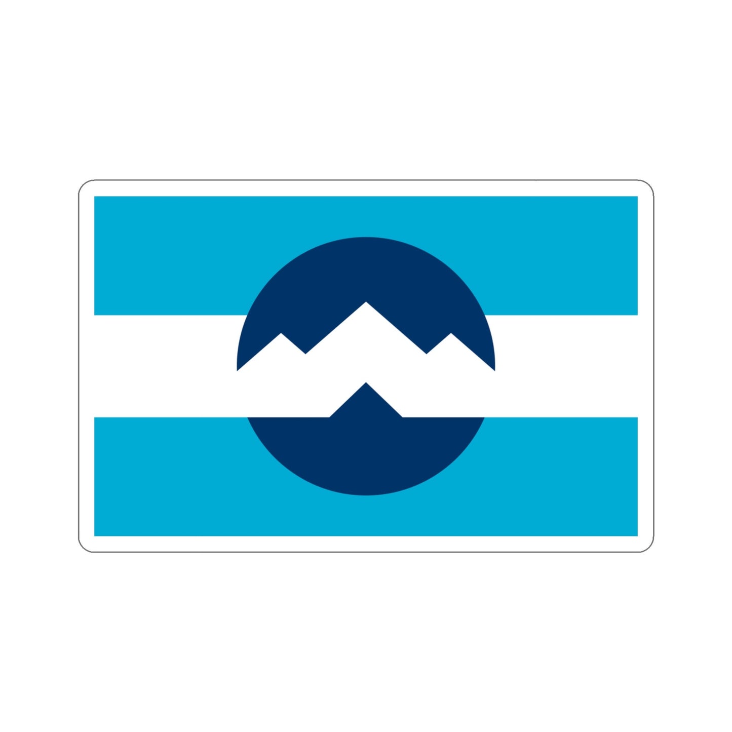 Ogden, Utah Flag Stickers, Great way to show your state pride