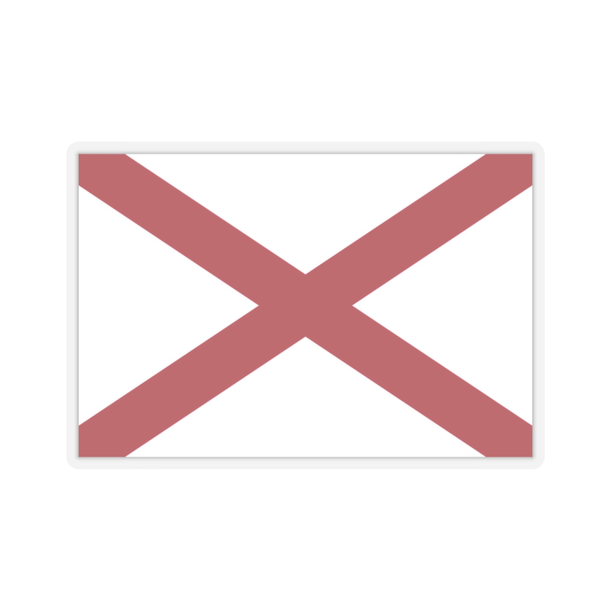 Alabama Flag Stickers, Great way to show your state pride