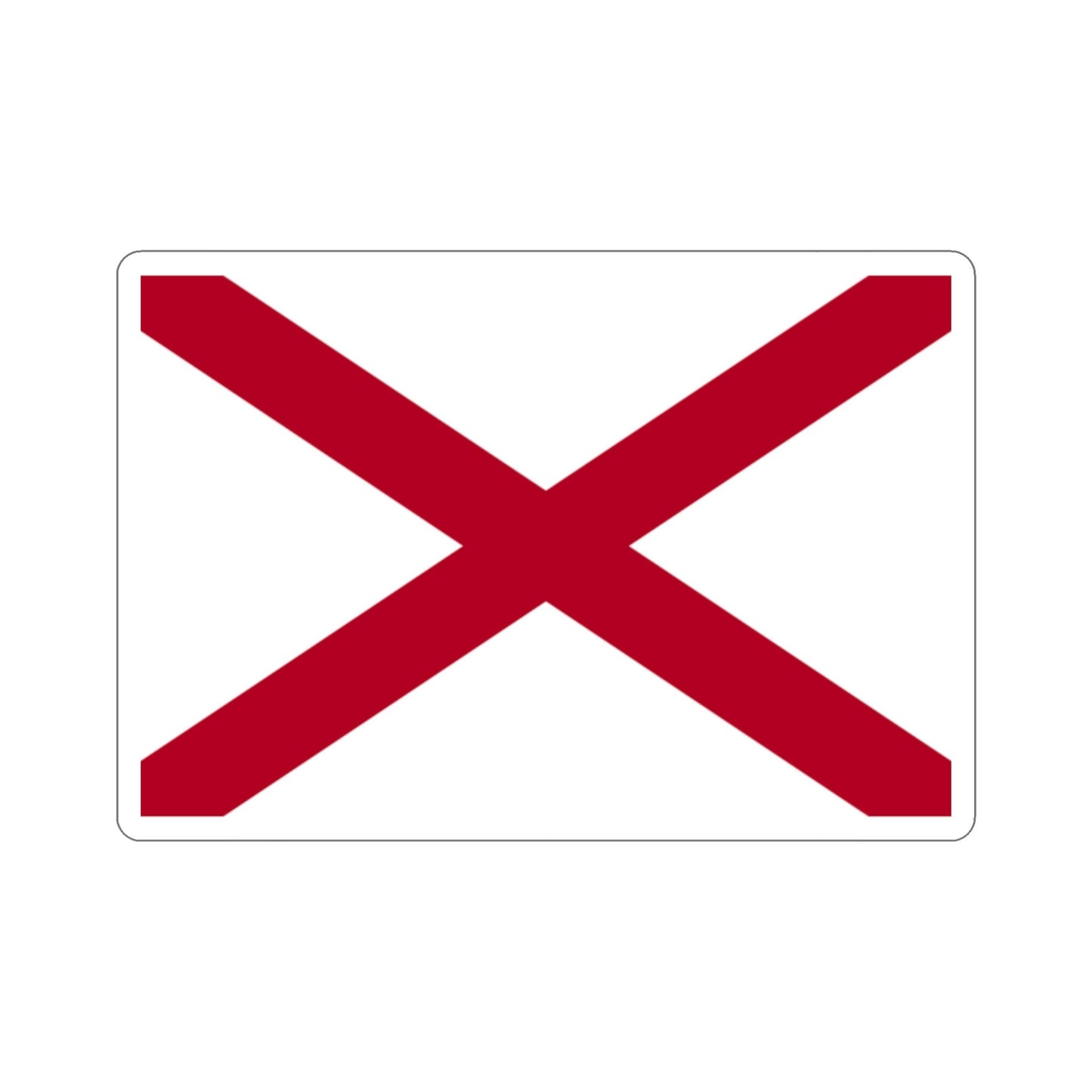 Alabama Flag Stickers, Great way to show your state pride