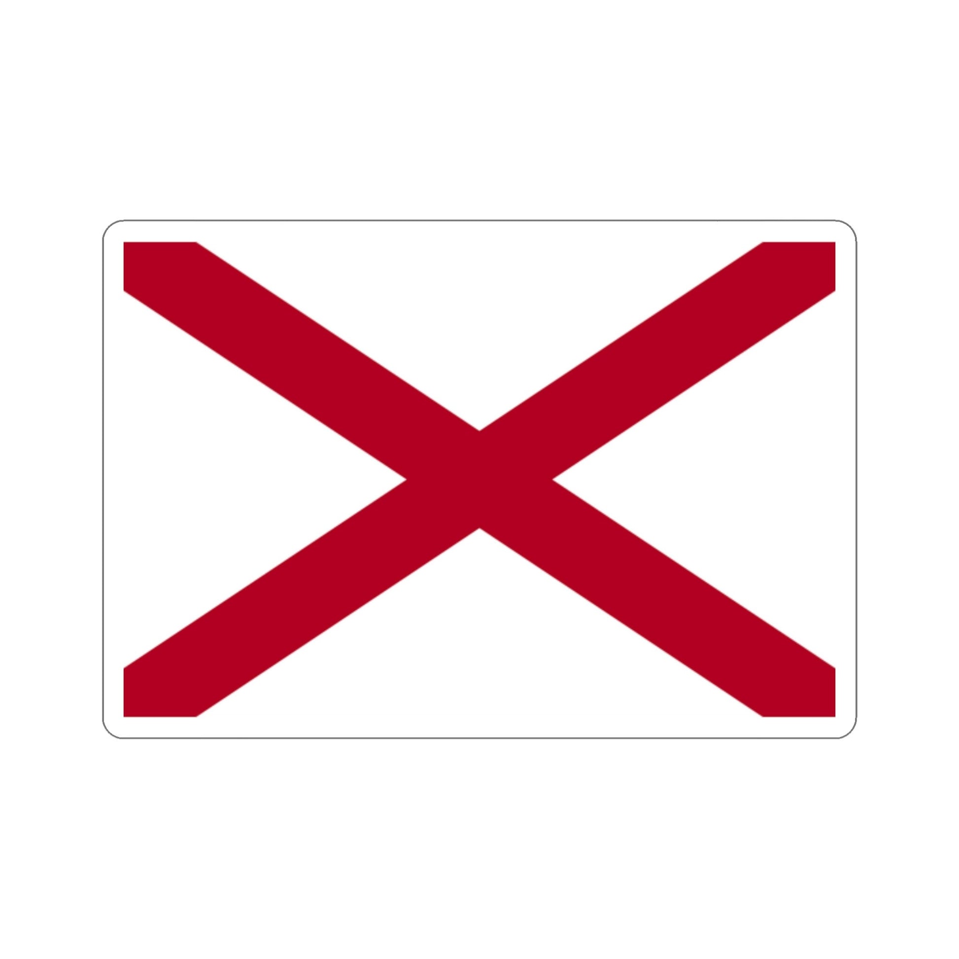 Alabama Flag Stickers, Great way to show your state pride