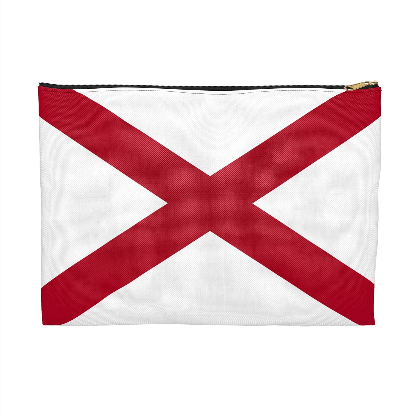 Alabama Flag Accessory Pouch, great for school or travel bag, care package gift, state pride gift