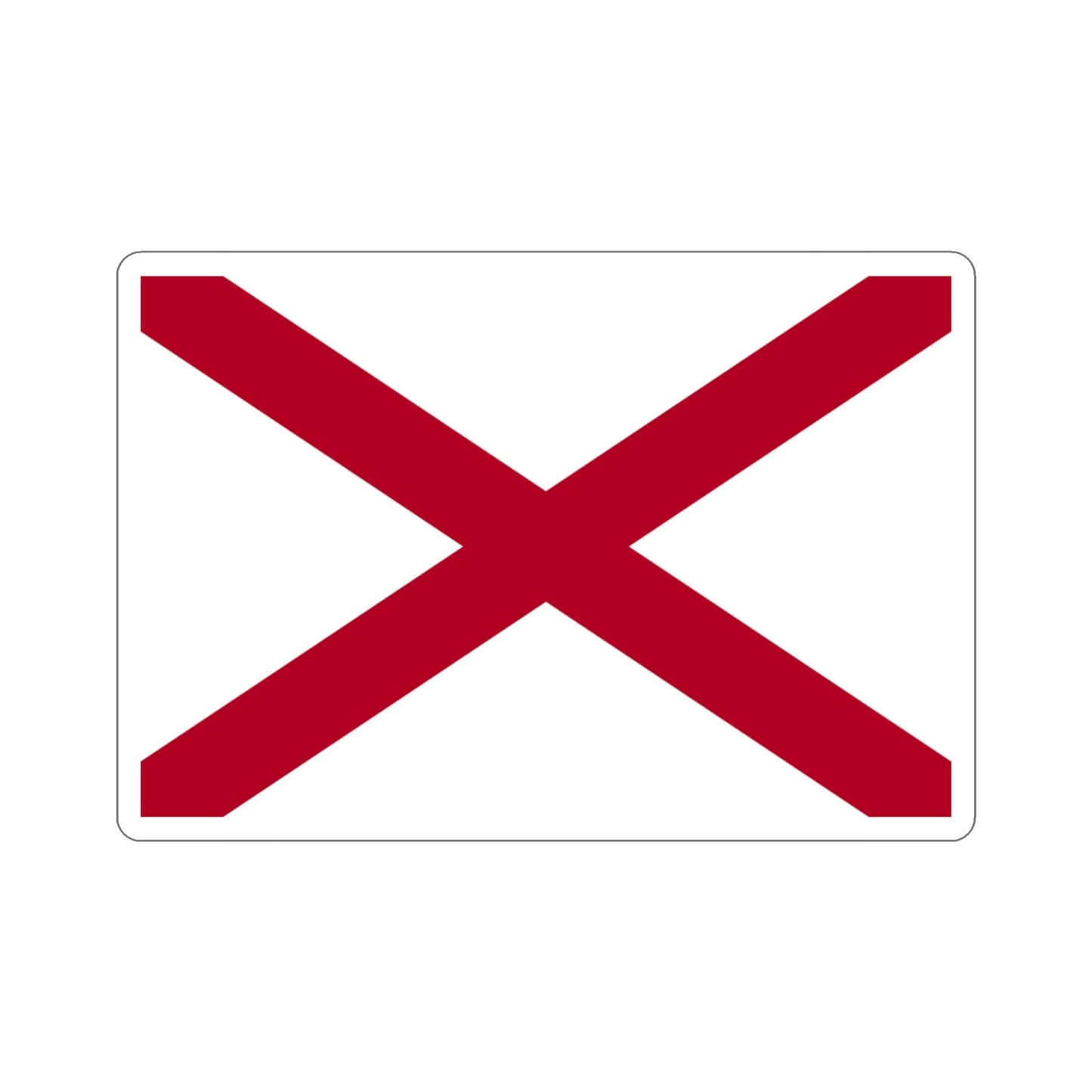 Alabama Flag Stickers, Great way to show your state pride