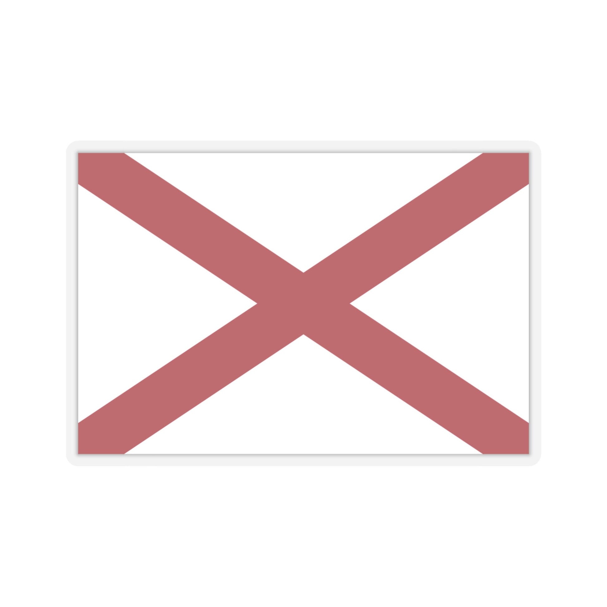 Alabama Flag Stickers, Great way to show your state pride