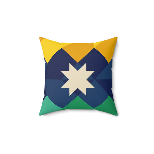 Appalachia Flag Spun Polyester Square Pillow, Great housewarming gift, add to a new home, moving away gift