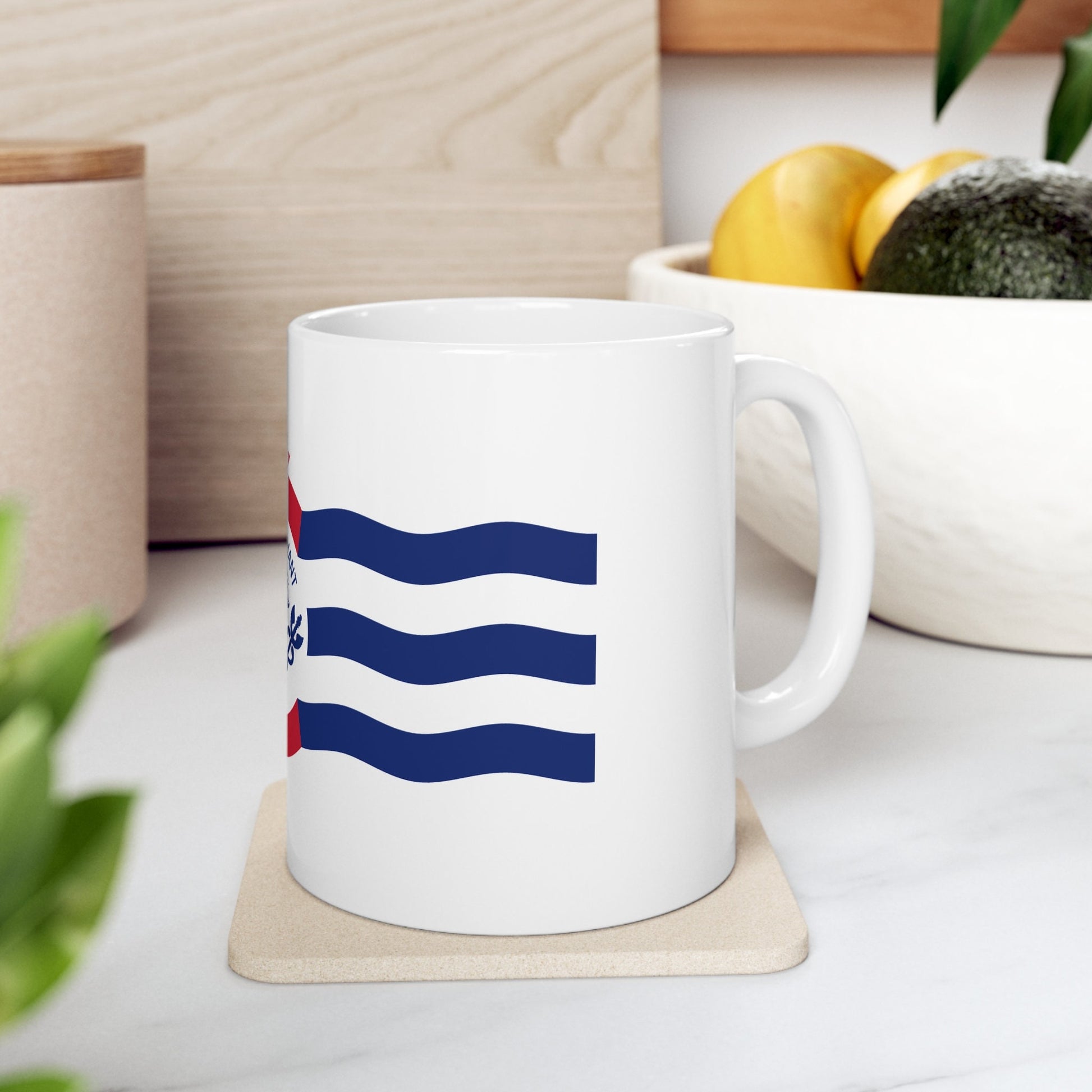 Cincinnati city Flag Ceramic Coffee Mug 11oz, Makes a great Housewarming gift, care package gift, Hometown gift