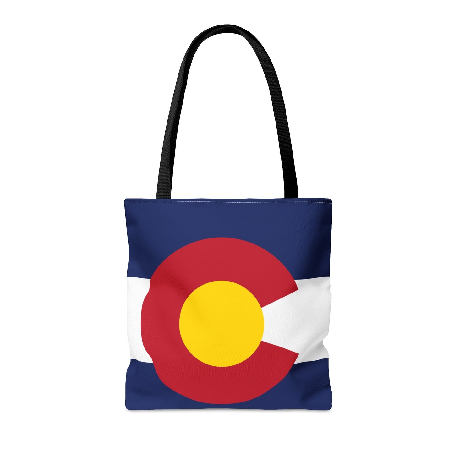 Colorado Flag Tote Bag, Great for weekend getaway tote, travel or vacation tote. school teacher tote bag