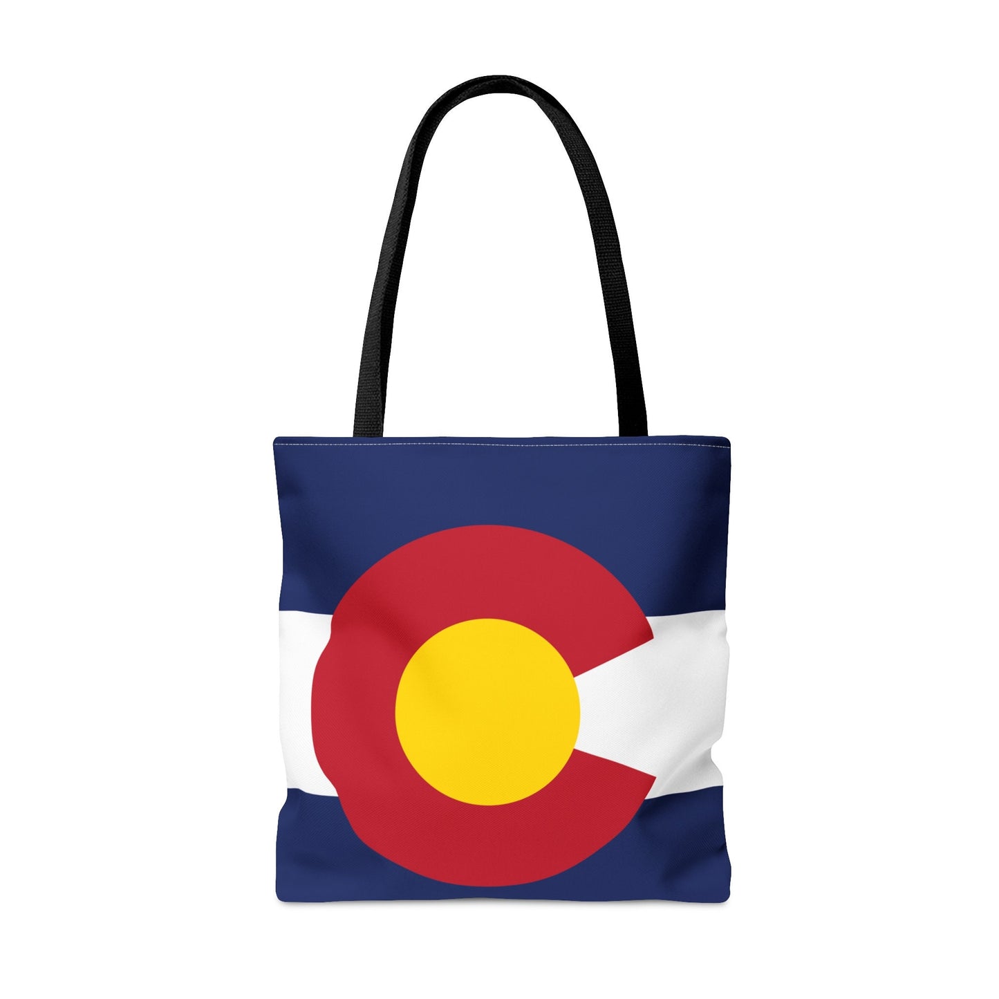 Colorado Flag Tote Bag, Great for weekend getaway tote, travel or vacation tote. school teacher tote bag