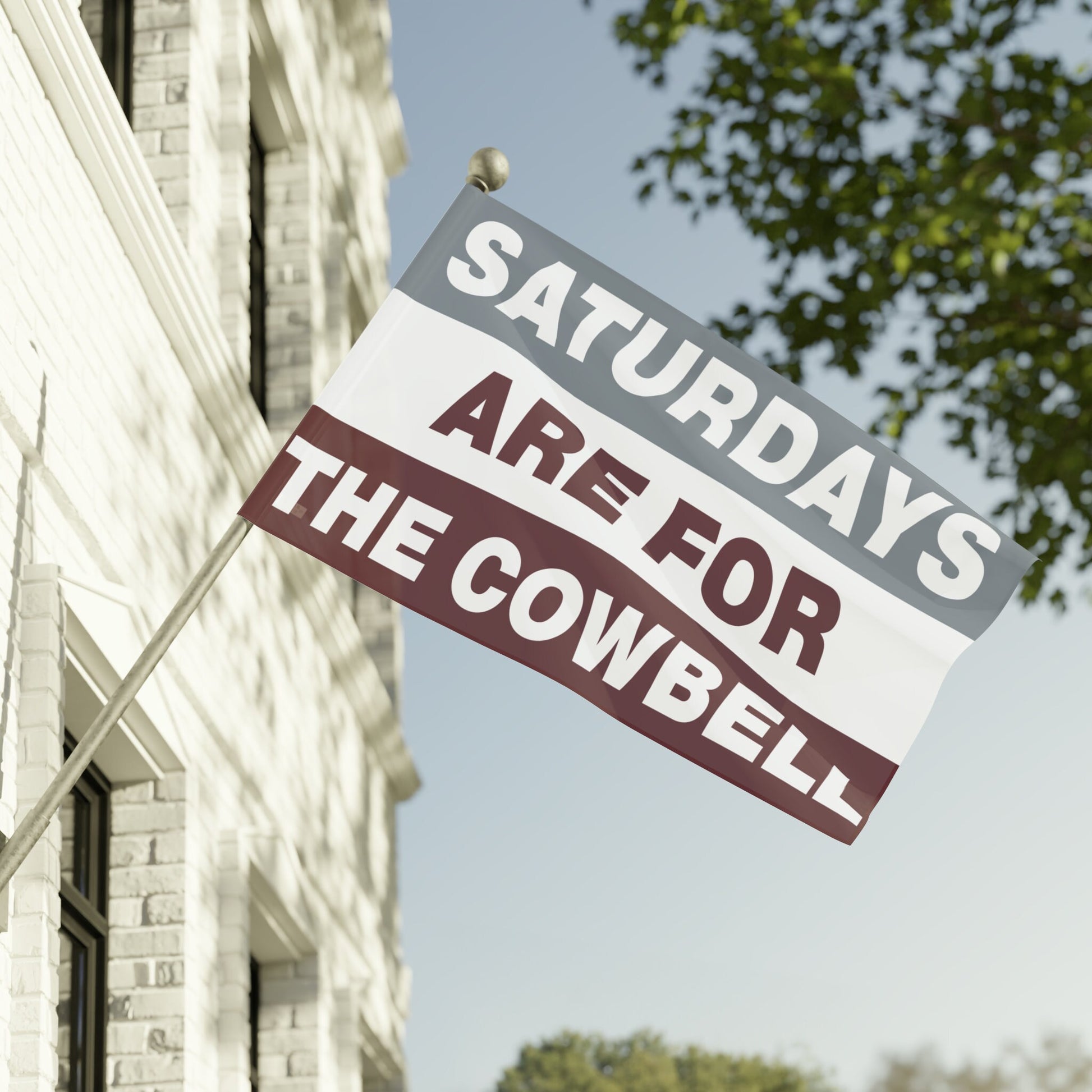 Gameday College Flag Saturday Are For The Cowbell