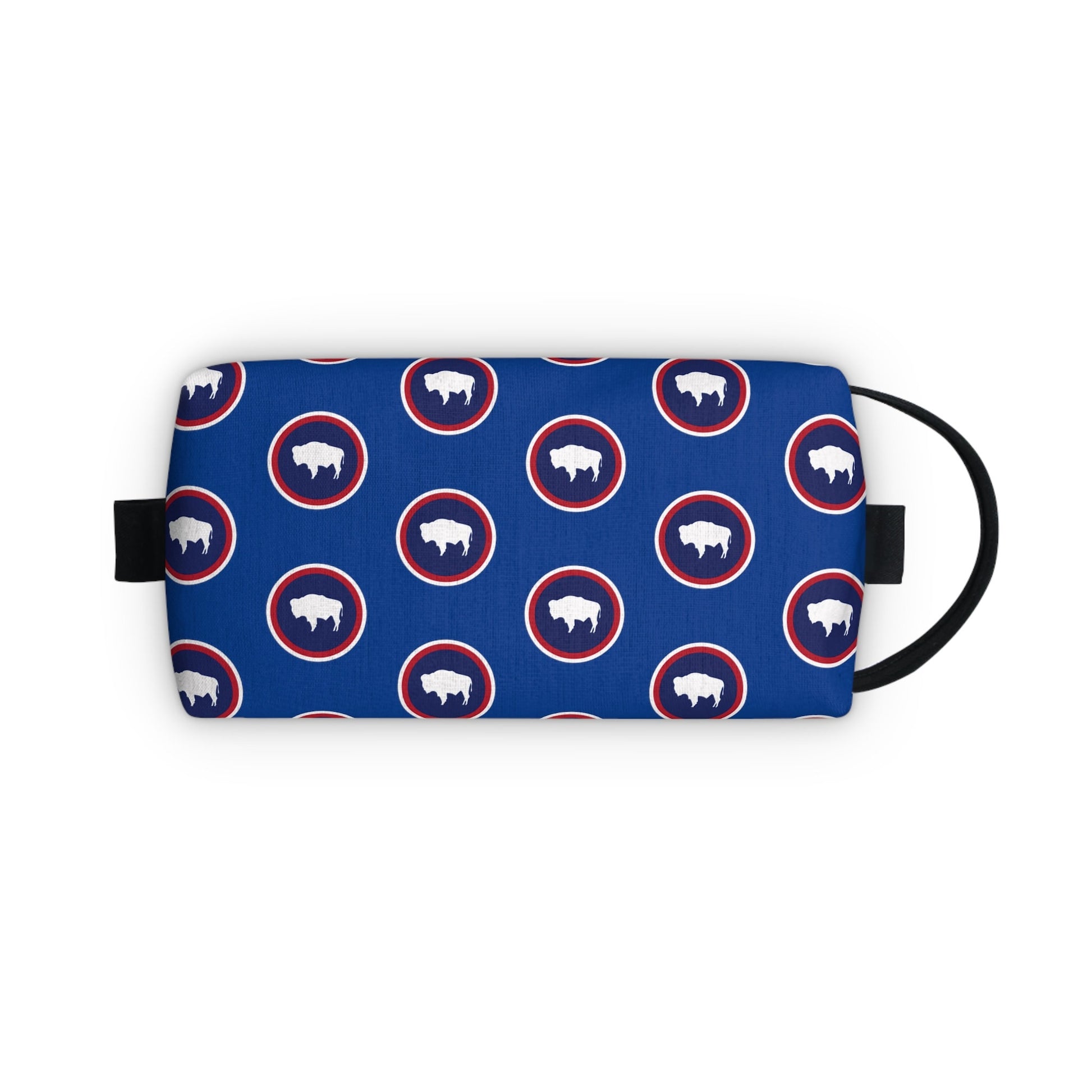 Wyoming Buffalo State Flag Toiletry Bag