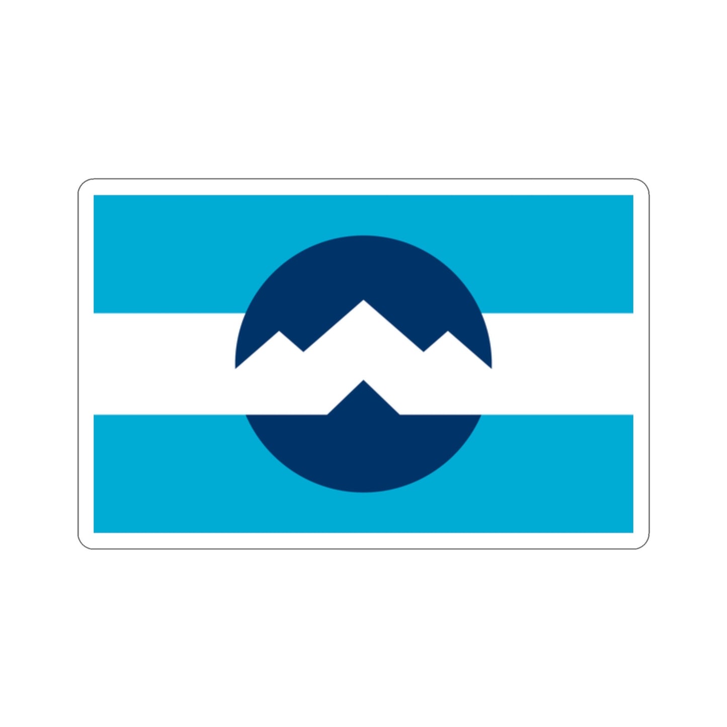 Ogden, Utah Flag Stickers, Great way to show your state pride