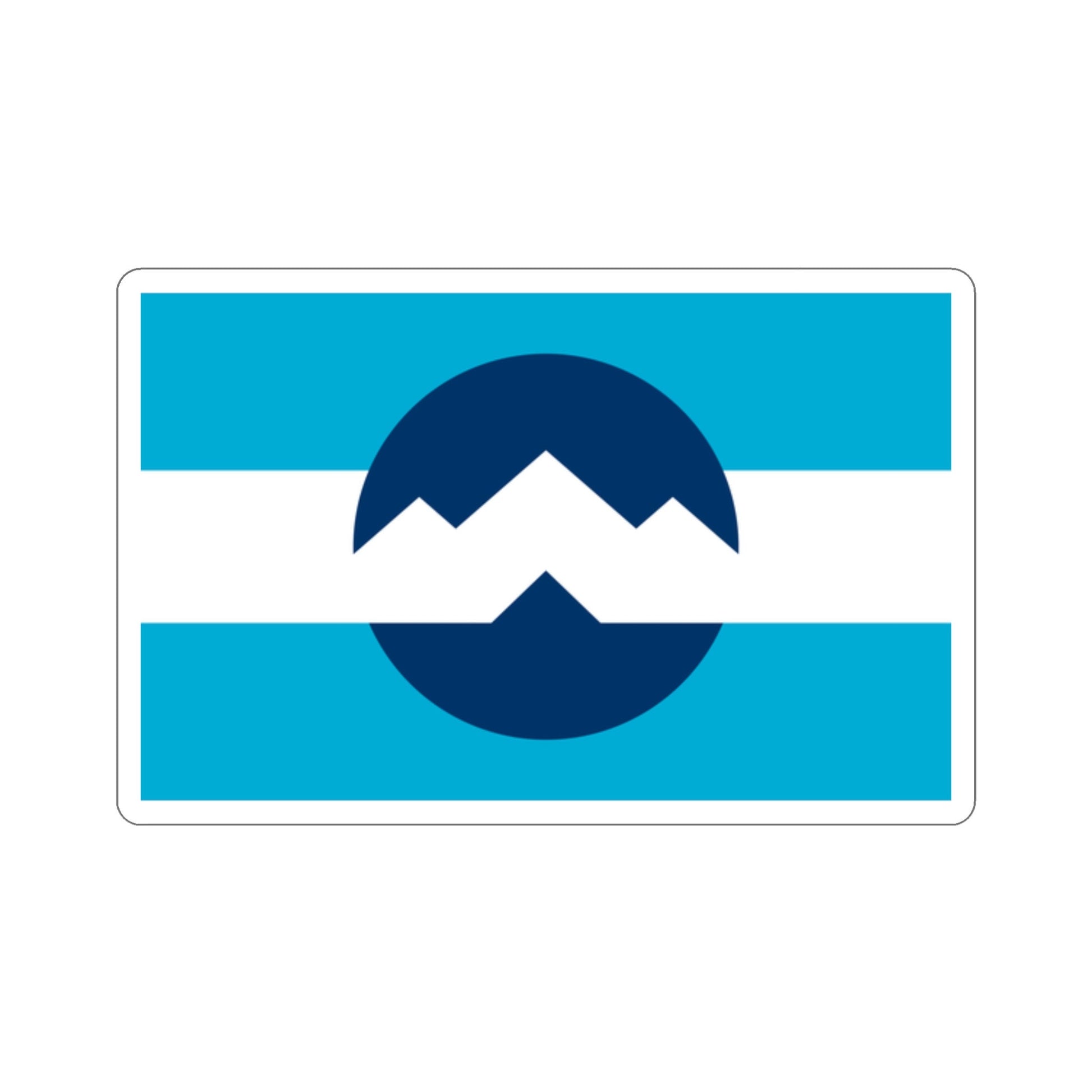 Ogden, Utah Flag Stickers, Great way to show your state pride